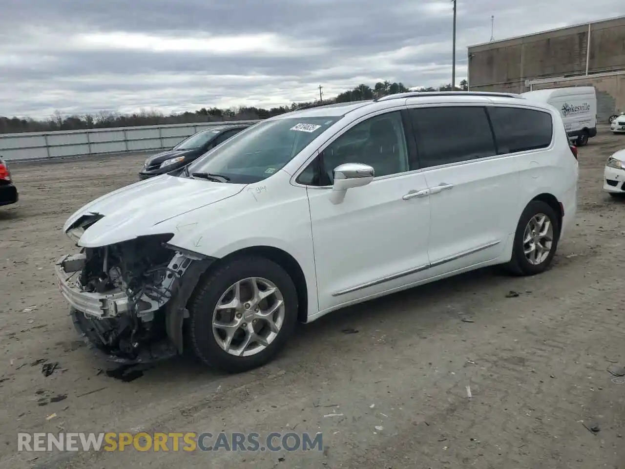 1 Photograph of a damaged car 2C4RC1GG8KR551986 CHRYSLER PACIFICA 2019