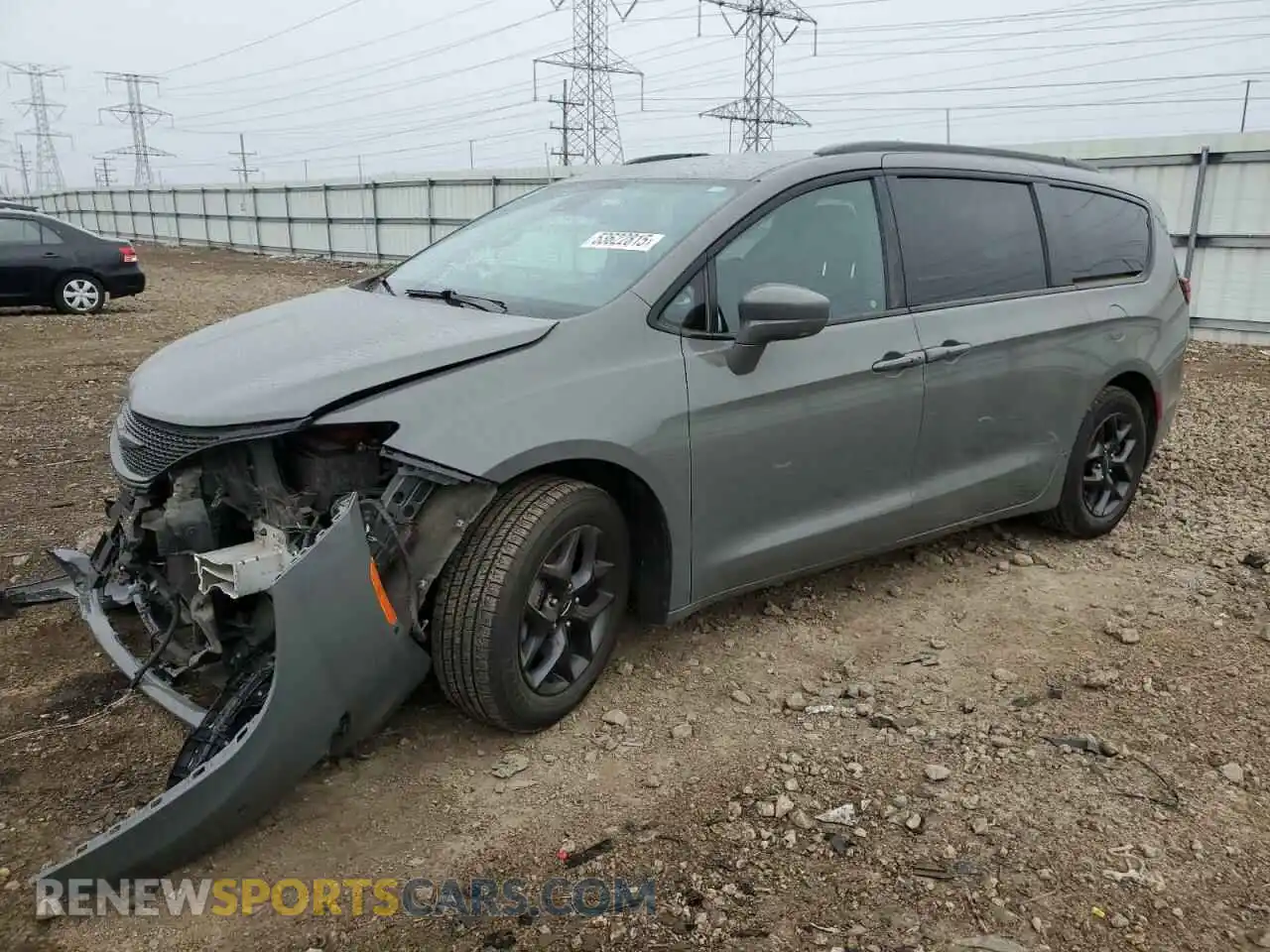 1 Photograph of a damaged car 2C4RC1EG1LR126758 CHRYSLER PACIFICA 2020
