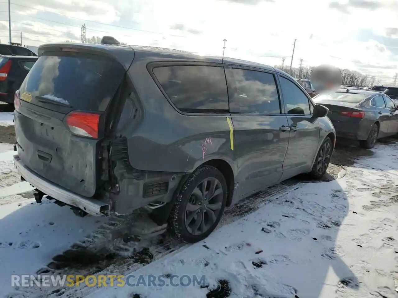 3 Photograph of a damaged car 2C4RC1FG6LR140766 CHRYSLER PACIFICA 2020
