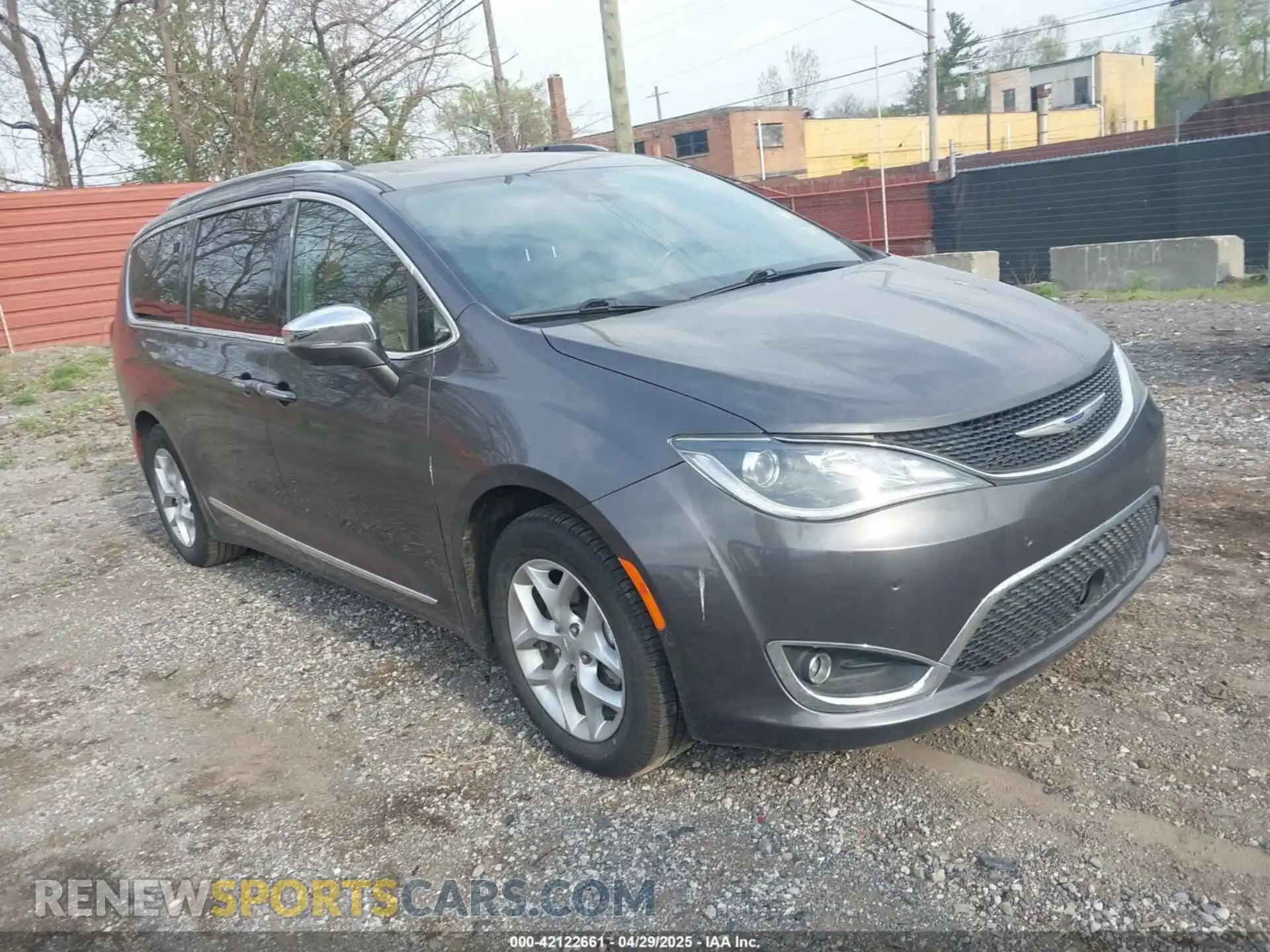 1 Photograph of a damaged car 2C4RC1GG2LR151861 CHRYSLER PACIFICA 2020