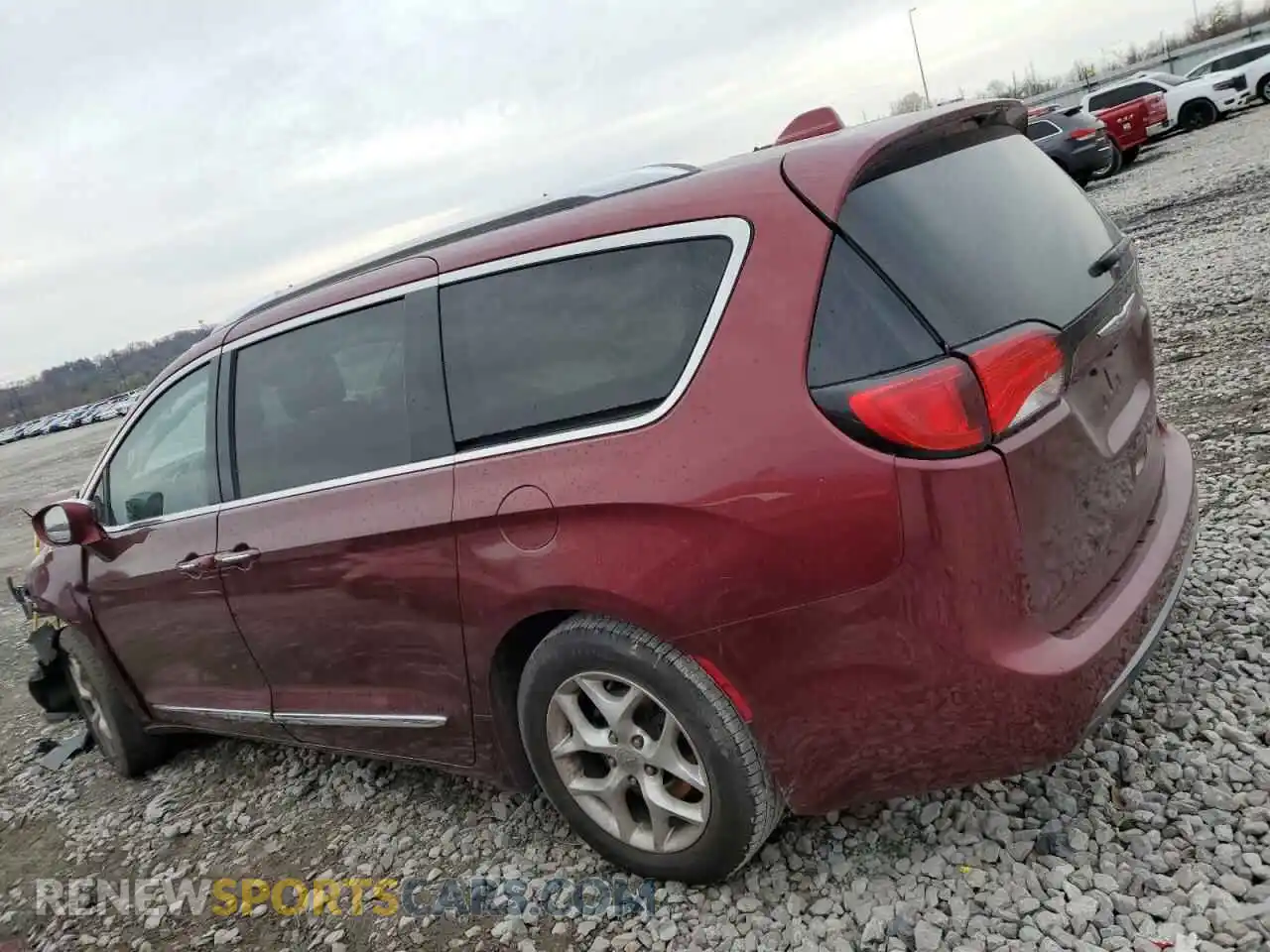 2 Фотография поврежденного автомобиля 2C4RC1GG7LR143660 CHRYSLER PACIFICA 2020