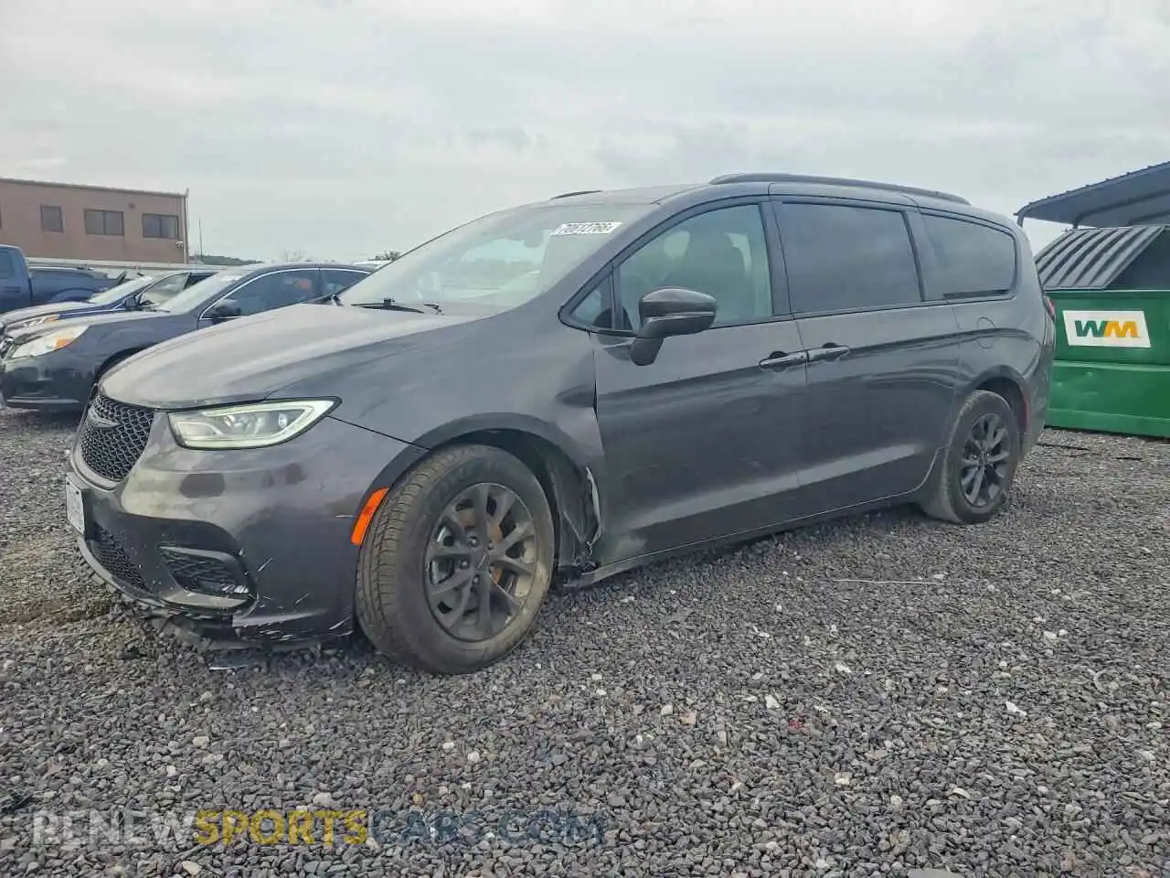 1 Фотография поврежденного автомобиля 2C4RC1BG0MR571966 CHRYSLER PACIFICA 2021