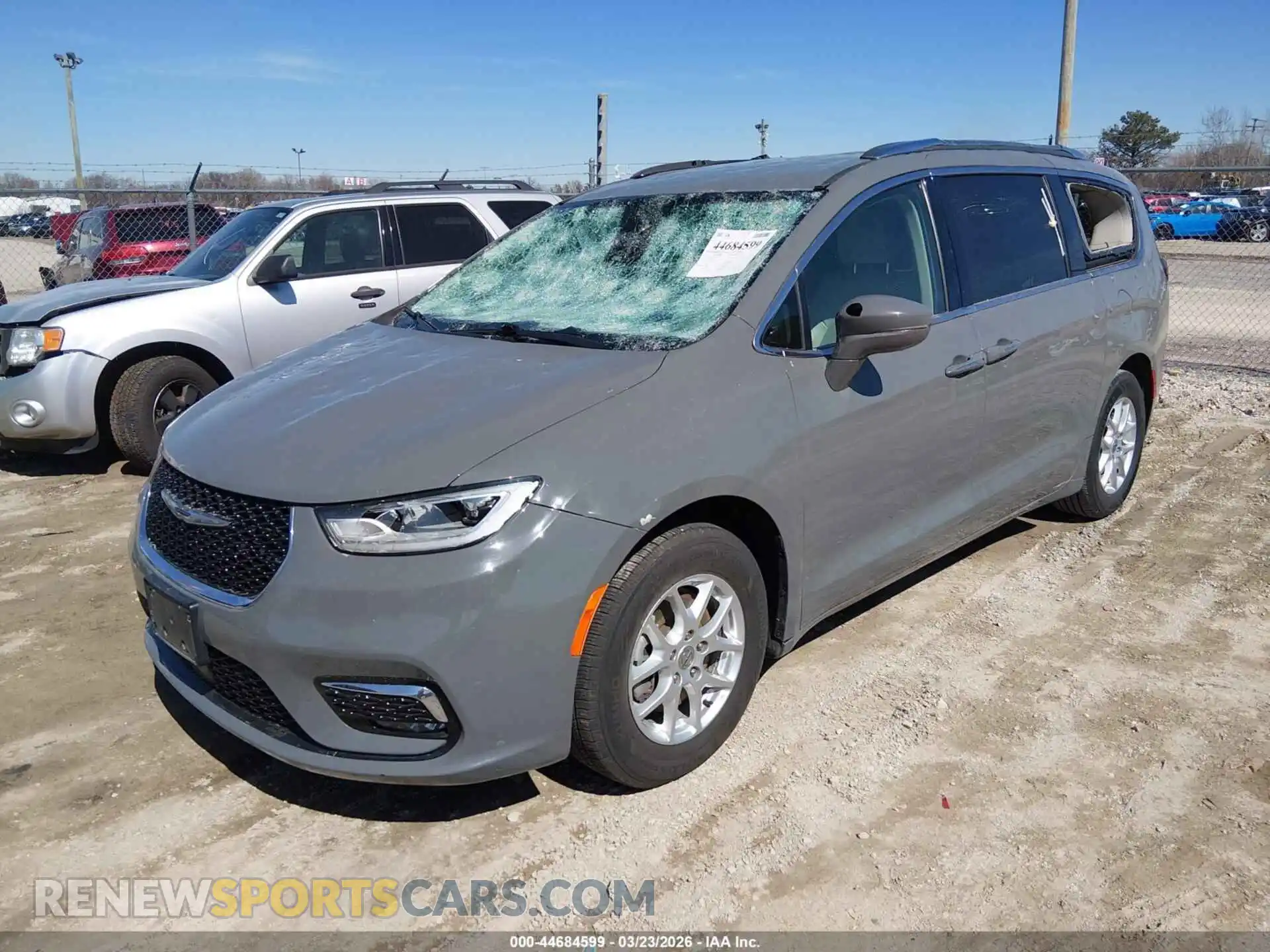 2 Фотография поврежденного автомобиля 2C4RC1BG1MR574780 CHRYSLER PACIFICA 2021