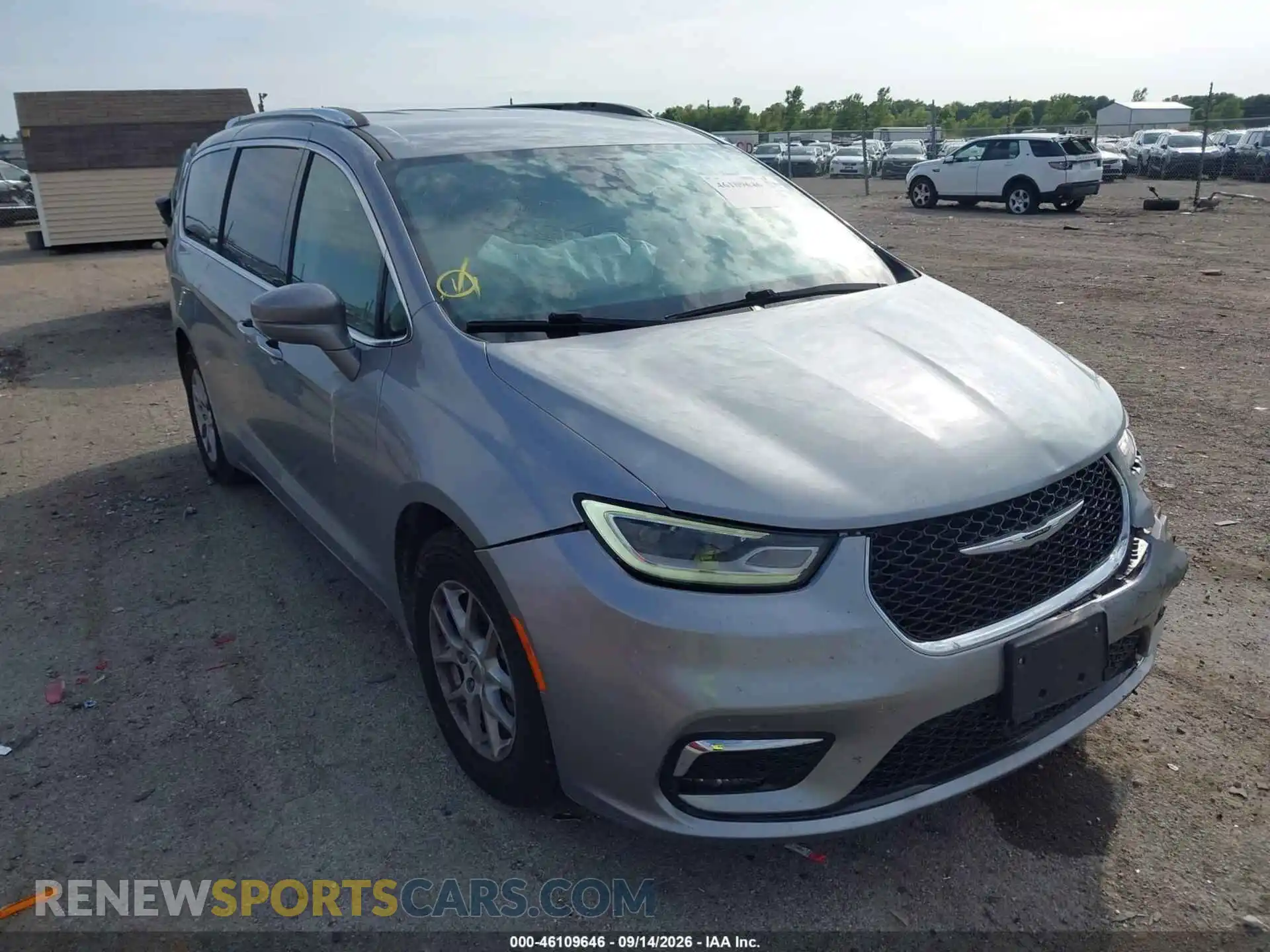 1 Photograph of a damaged car 2C4RC1BG2MR595847 CHRYSLER PACIFICA 2021