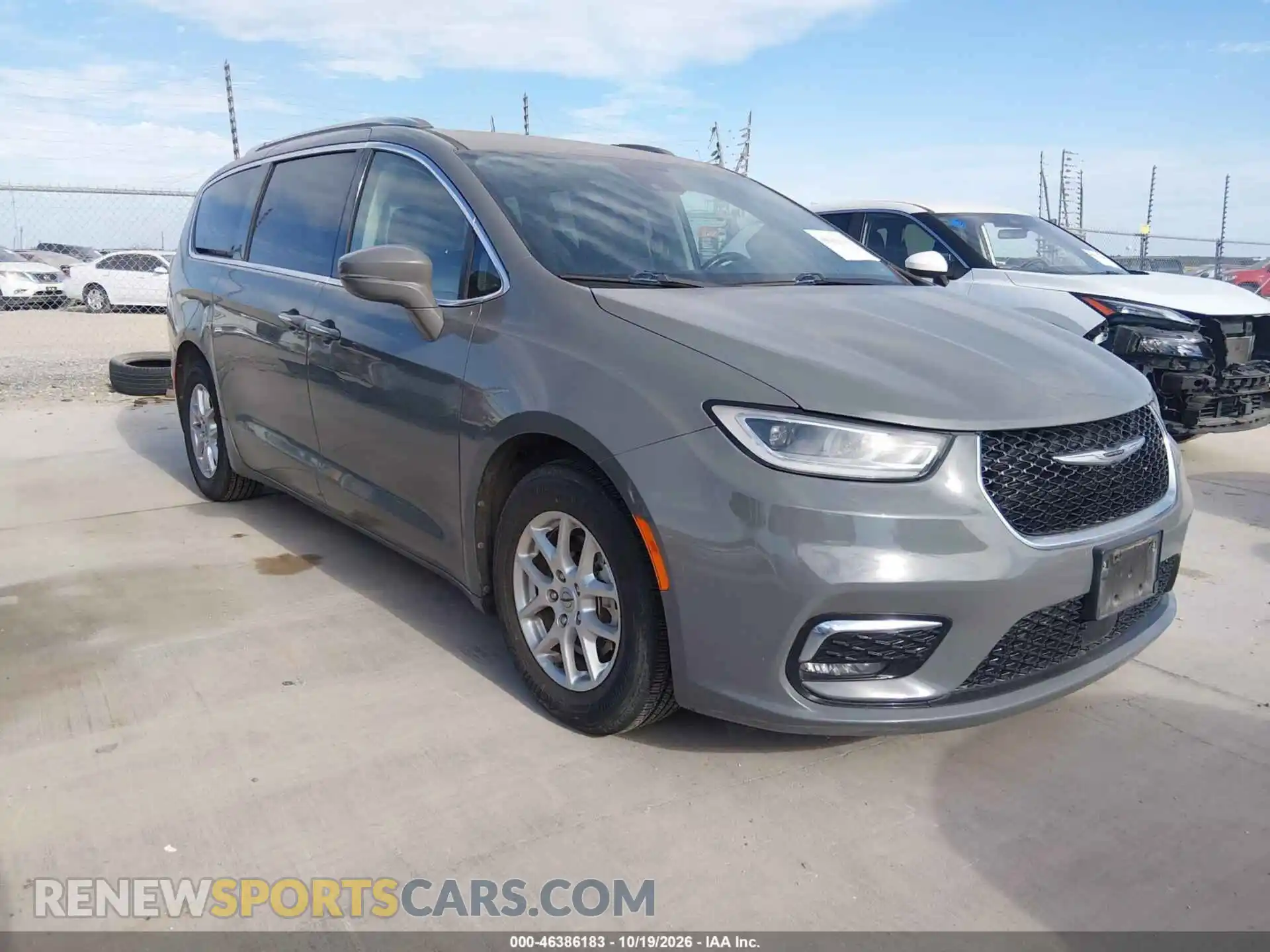 1 Фотография поврежденного автомобиля 2C4RC1BG3MR598367 CHRYSLER PACIFICA 2021