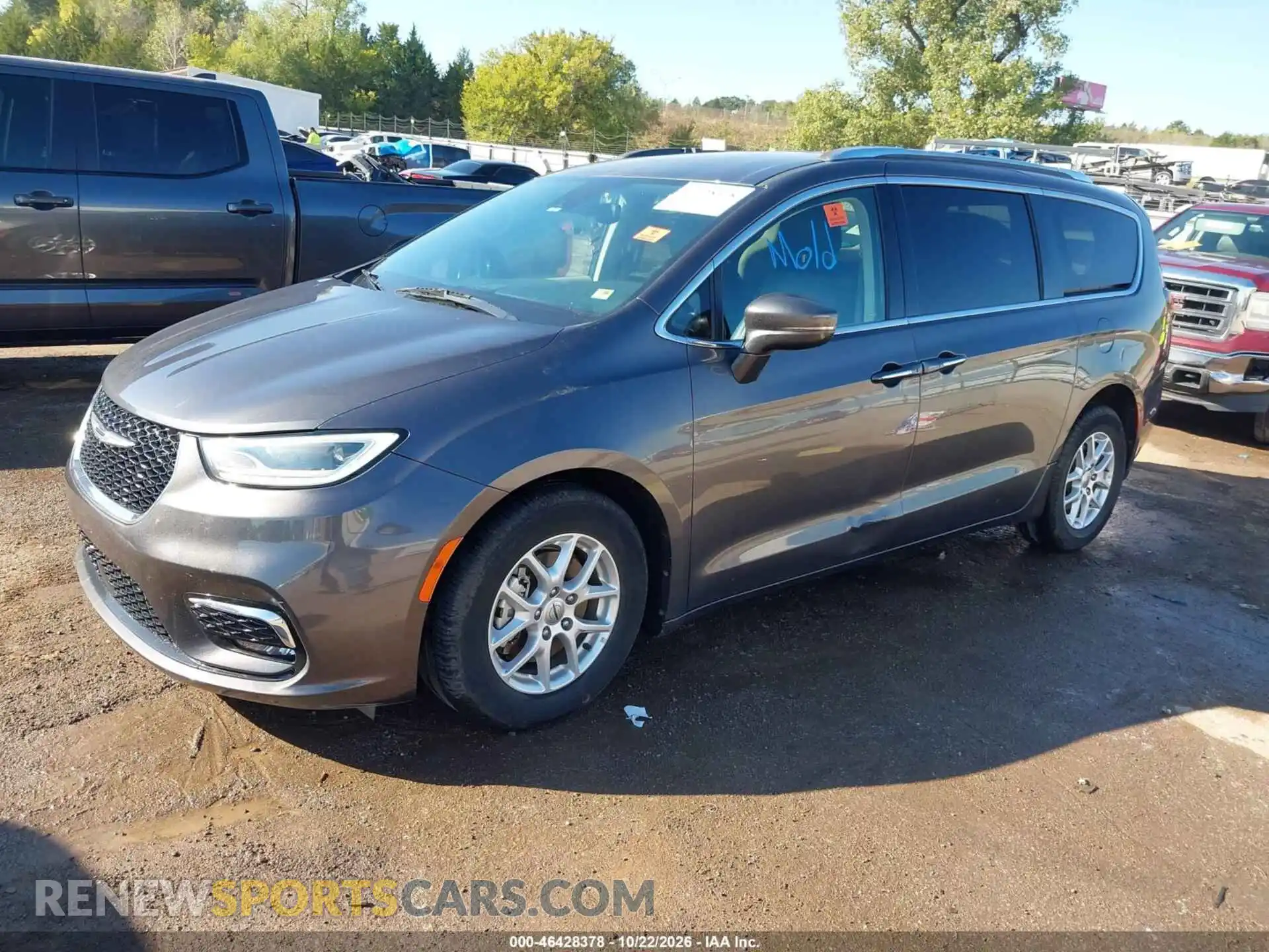 2 fotografías del automóvil dañado 2C4RC1BG4MR528215 CHRYSLER PACIFICA 2021