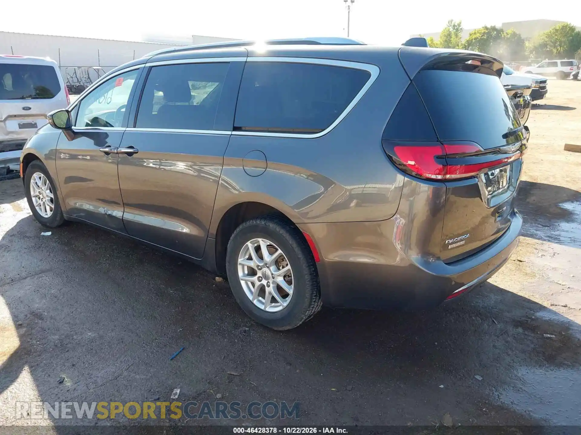 3 fotografías del automóvil dañado 2C4RC1BG4MR528215 CHRYSLER PACIFICA 2021