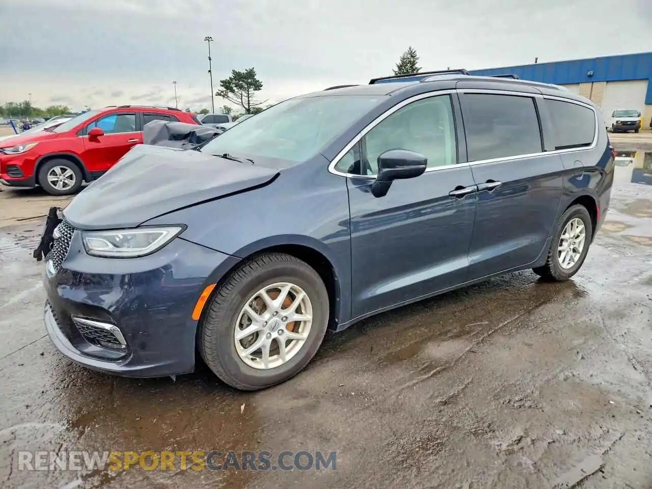 1 Photograph of a damaged car 2C4RC1BG4MR555785 CHRYSLER PACIFICA 2021