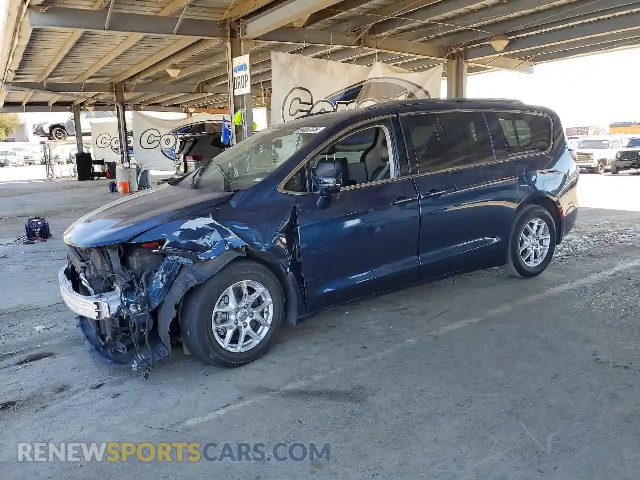 1 Photograph of a damaged car 2C4RC1BG4MR601485 CHRYSLER PACIFICA 2021