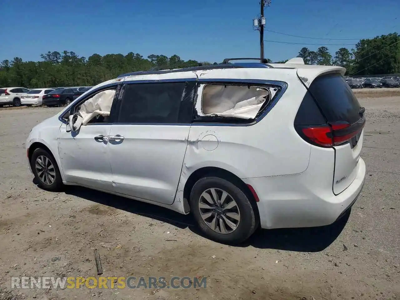 2 Photograph of a damaged car 2C4RC1BG5MR512427 CHRYSLER PACIFICA 2021