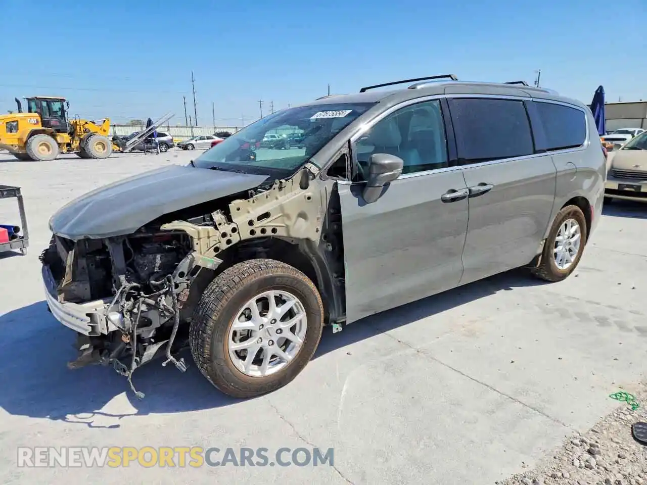 1 Photograph of a damaged car 2C4RC1BG5MR591842 CHRYSLER PACIFICA 2021