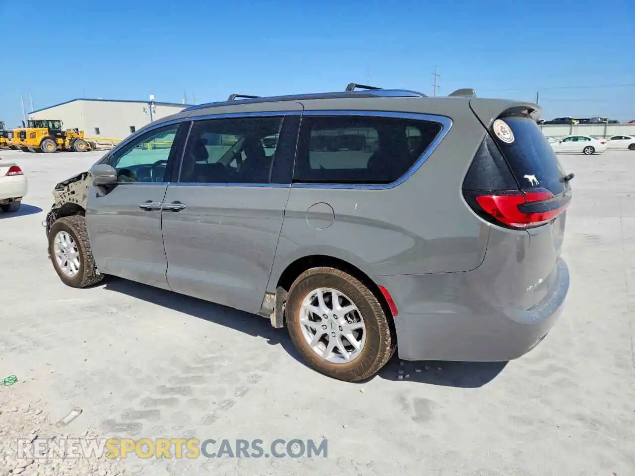 2 Photograph of a damaged car 2C4RC1BG5MR591842 CHRYSLER PACIFICA 2021