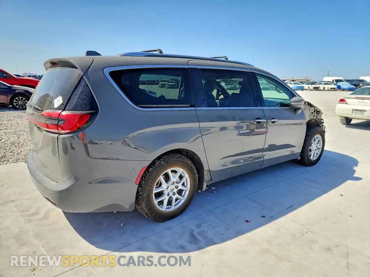 3 Photograph of a damaged car 2C4RC1BG5MR591842 CHRYSLER PACIFICA 2021