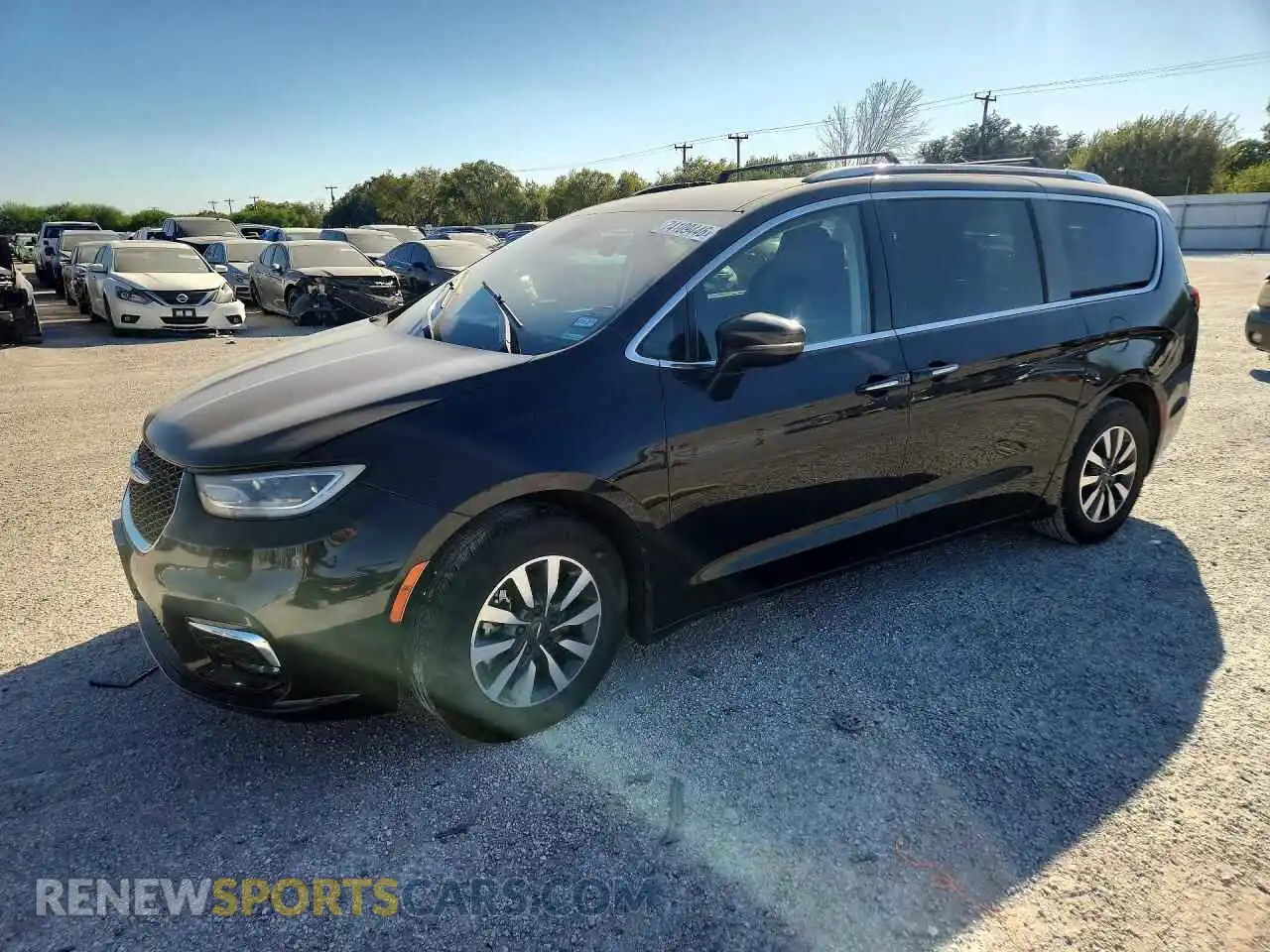 1 Photograph of a damaged car 2C4RC1BG6MR515420 CHRYSLER PACIFICA 2021