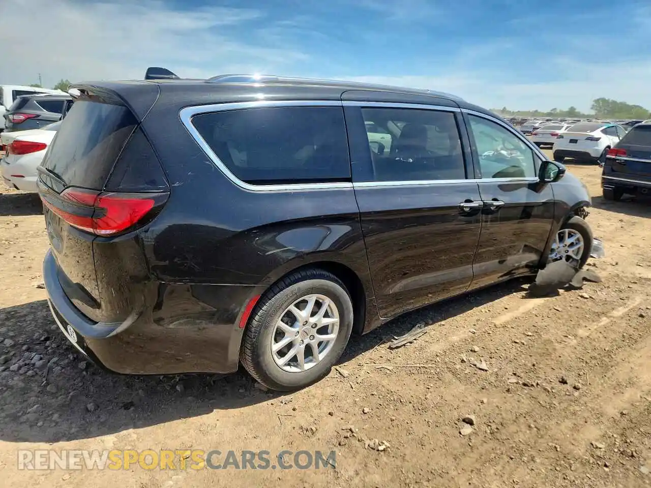 3 Photograph of a damaged car 2C4RC1BG7MR598324 CHRYSLER PACIFICA 2021