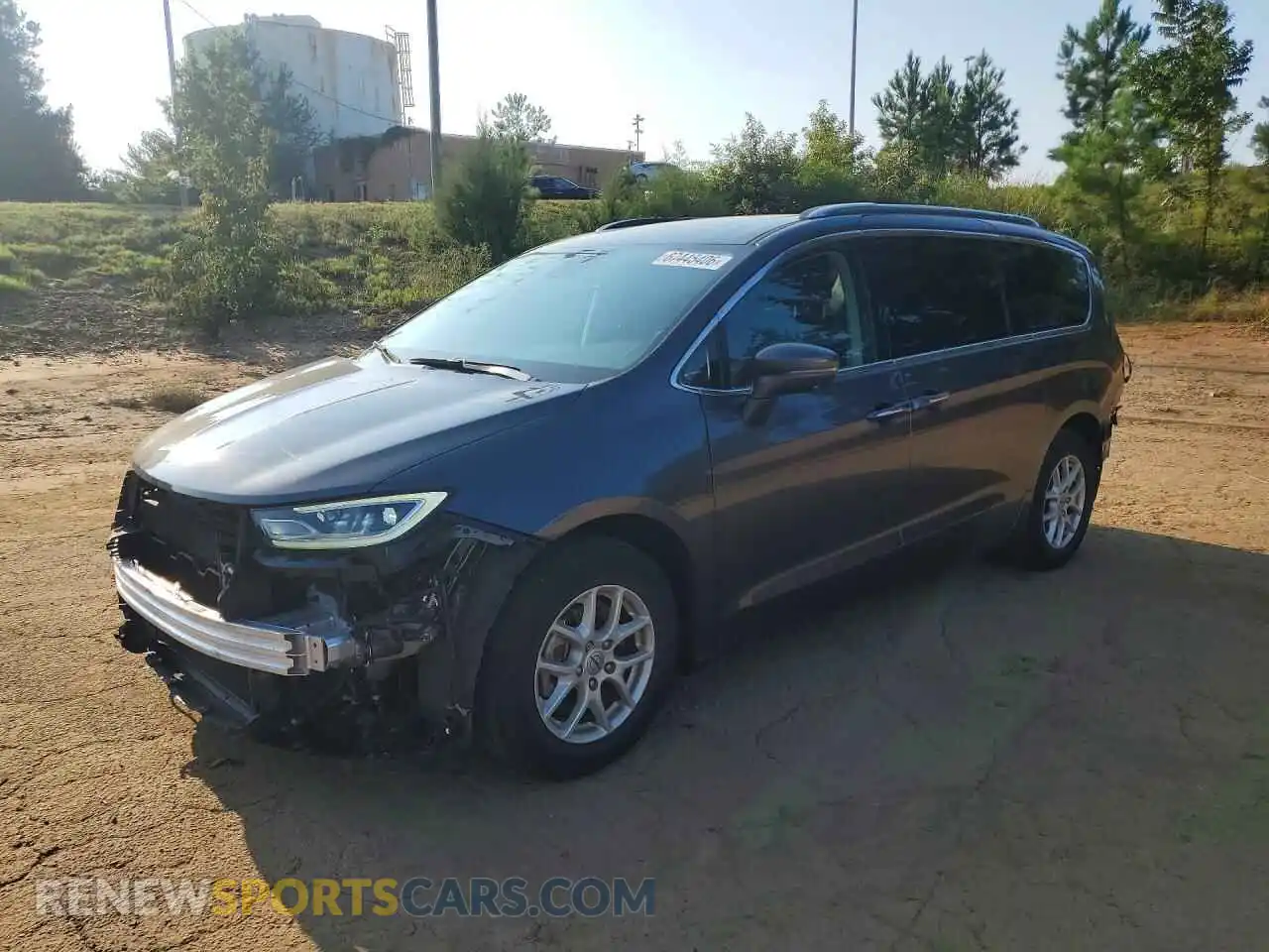 1 Photograph of a damaged car 2C4RC1BG7MR608074 CHRYSLER PACIFICA 2021