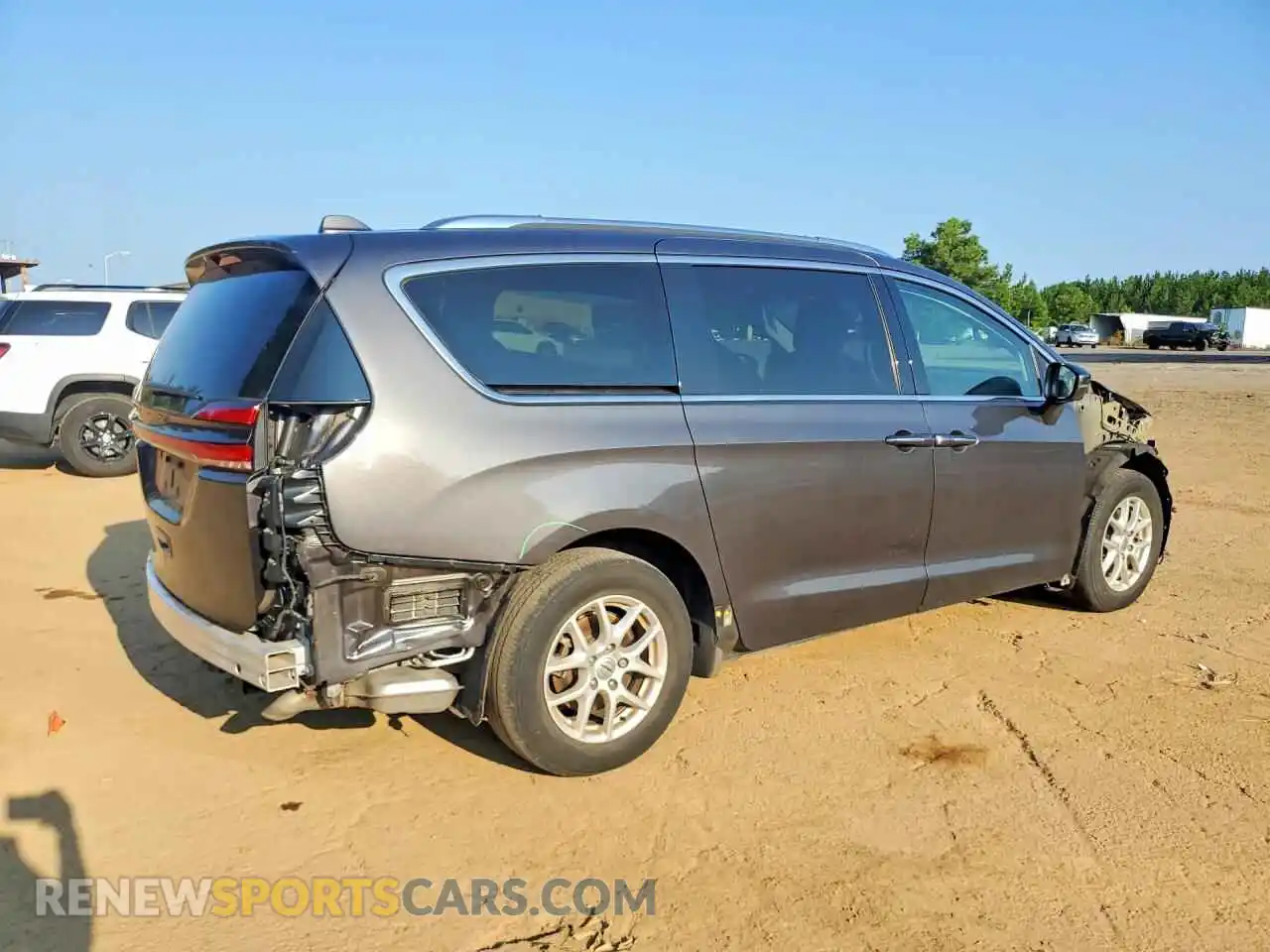 3 Photograph of a damaged car 2C4RC1BG7MR608074 CHRYSLER PACIFICA 2021