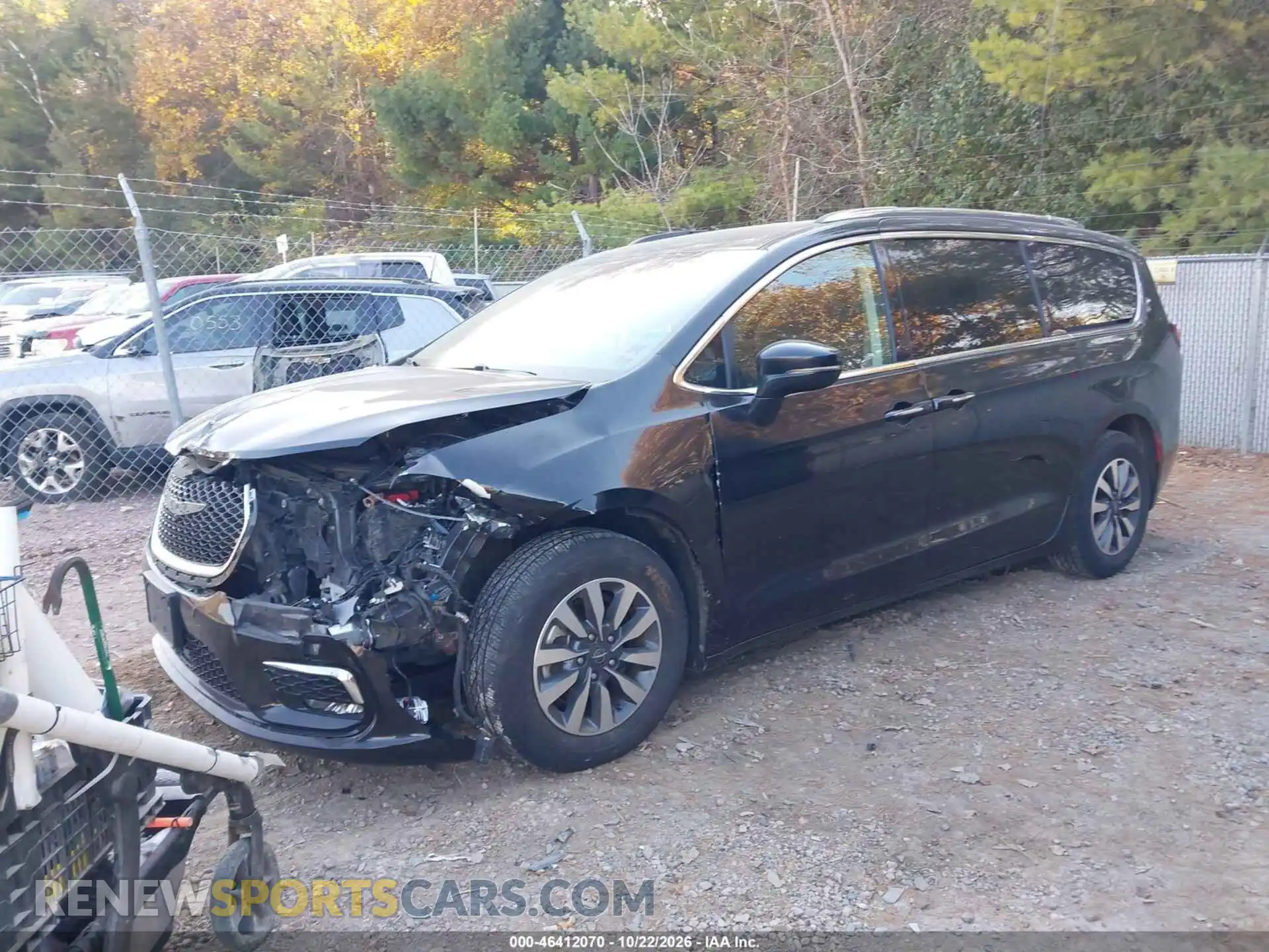 2 Photograph of a damaged car 2C4RC1BG8MR504368 CHRYSLER PACIFICA 2021