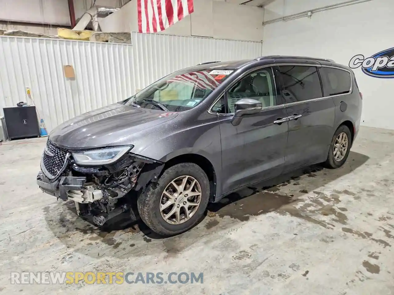 1 Photograph of a damaged car 2C4RC1BGXMR542331 CHRYSLER PACIFICA 2021