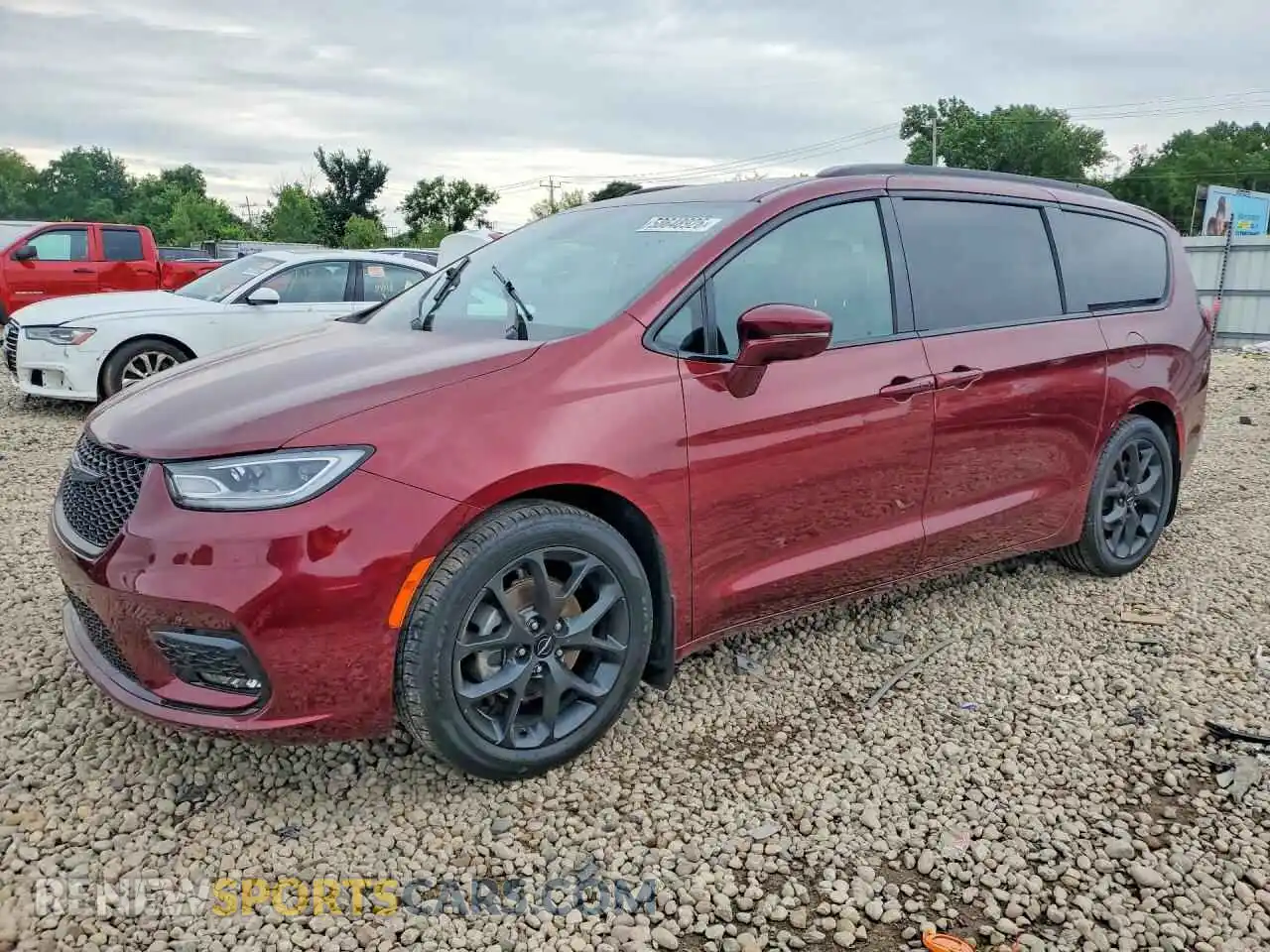 1 Photograph of a damaged car 2C4RC1BGXMR592937 CHRYSLER PACIFICA 2021