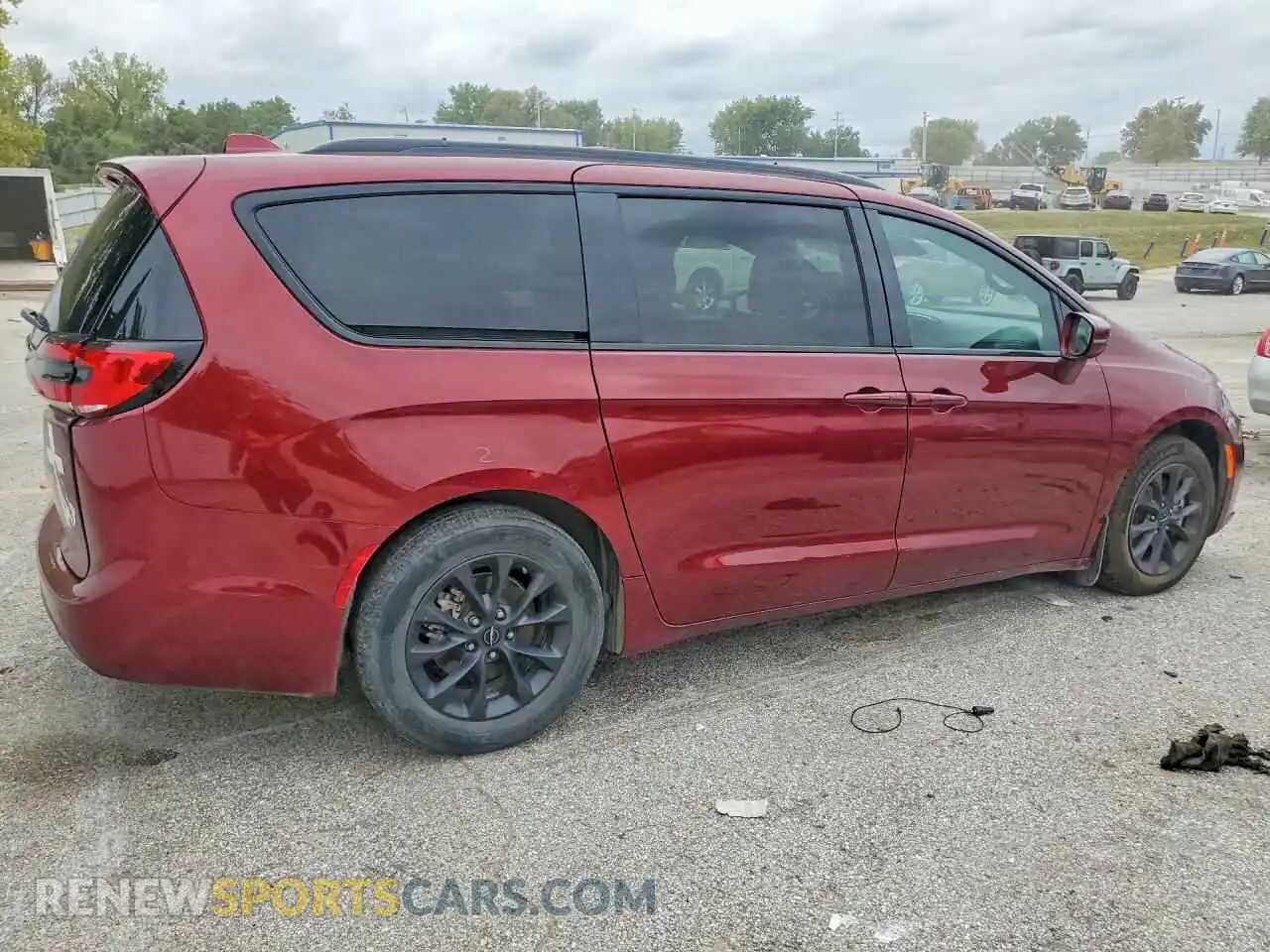3 fotografías del automóvil dañado 2C4RC1BGXMR607517 CHRYSLER PACIFICA 2021