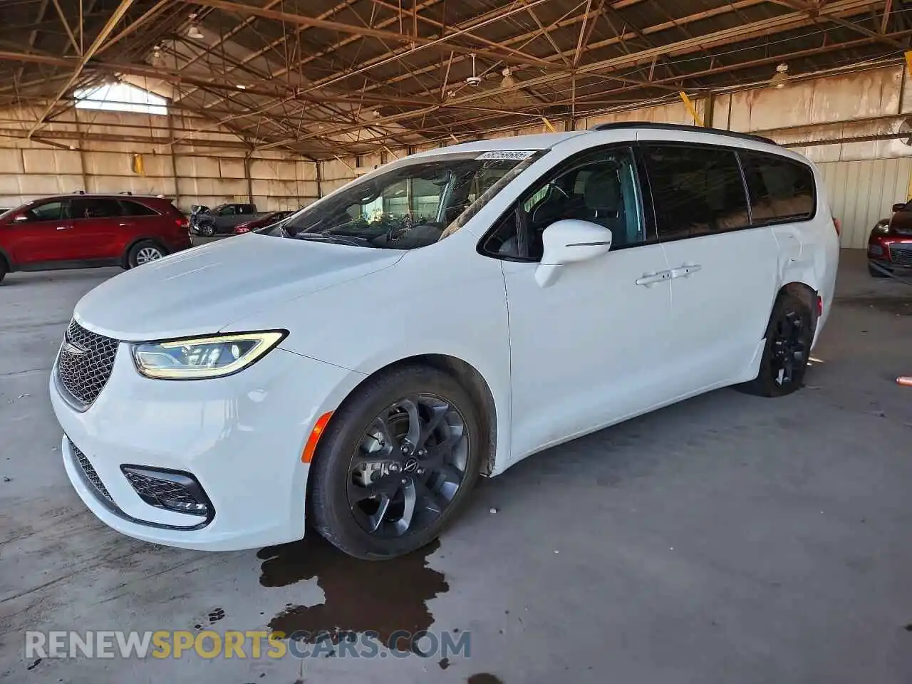 1 Photograph of a damaged car 2C4RC1FG0MR572299 CHRYSLER PACIFICA 2021