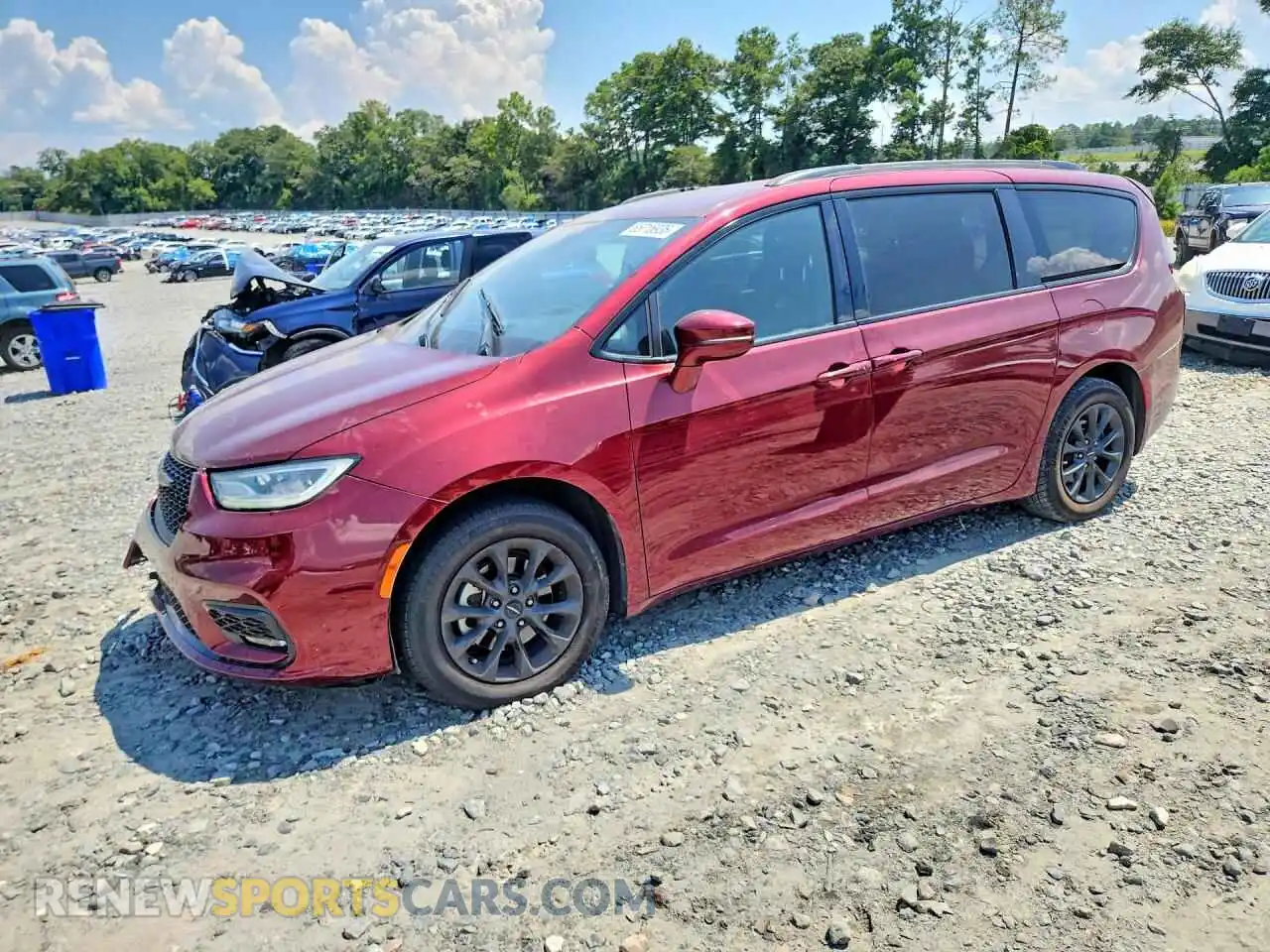 1 Photograph of a damaged car 2C4RC1FG7MR567794 CHRYSLER PACIFICA 2021