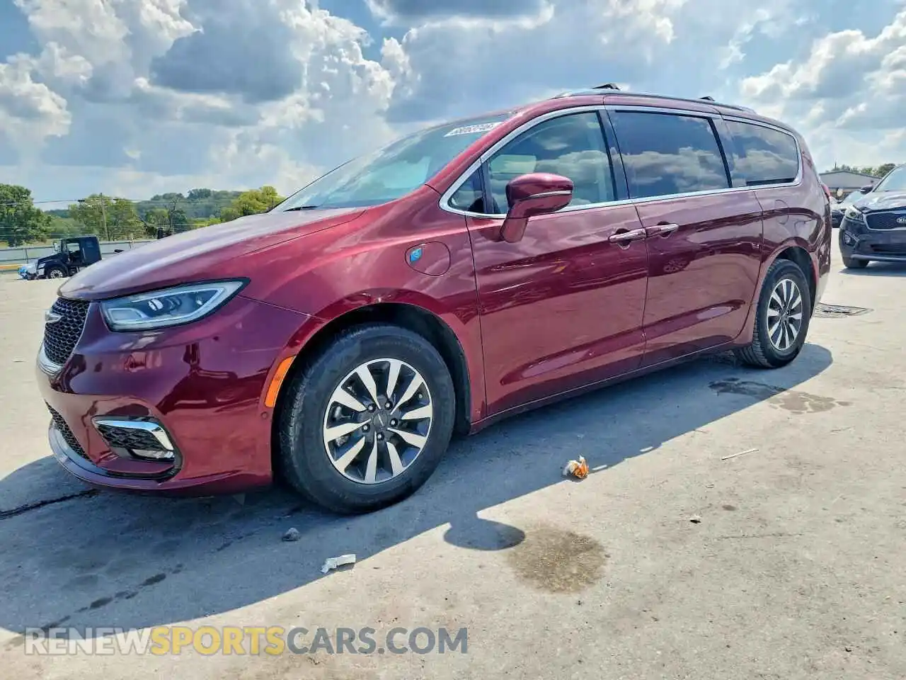 1 fotografías del automóvil dañado 2C4RC1L73MR599680 CHRYSLER PACIFICA 2021