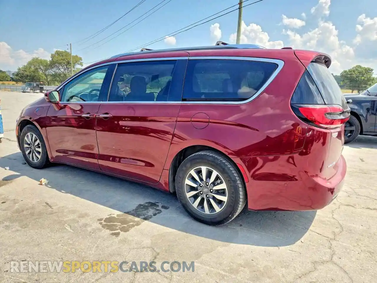 2 fotografías del automóvil dañado 2C4RC1L73MR599680 CHRYSLER PACIFICA 2021