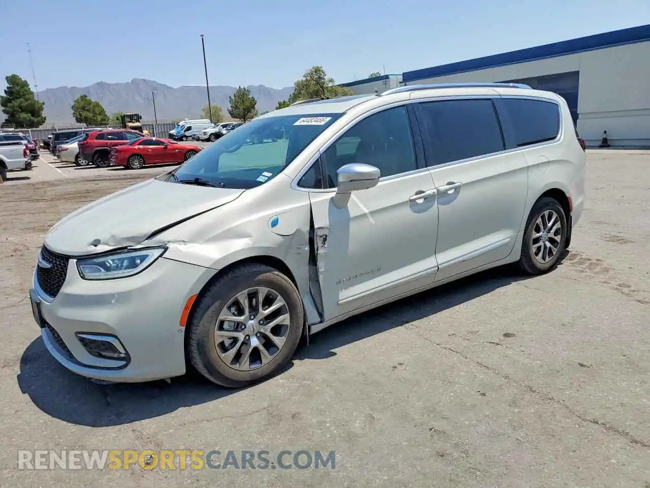 1 Photograph of a damaged car 2C4RC1N72MR522621 CHRYSLER PACIFICA 2021