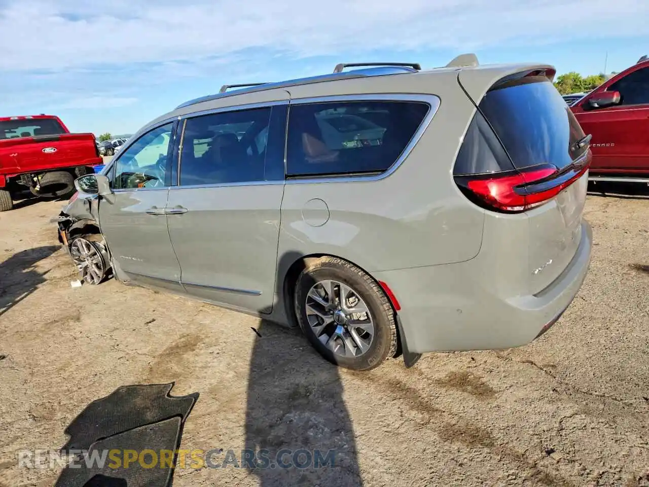 2 fotografías del automóvil dañado 2C4RC1N78MR544252 CHRYSLER PACIFICA 2021