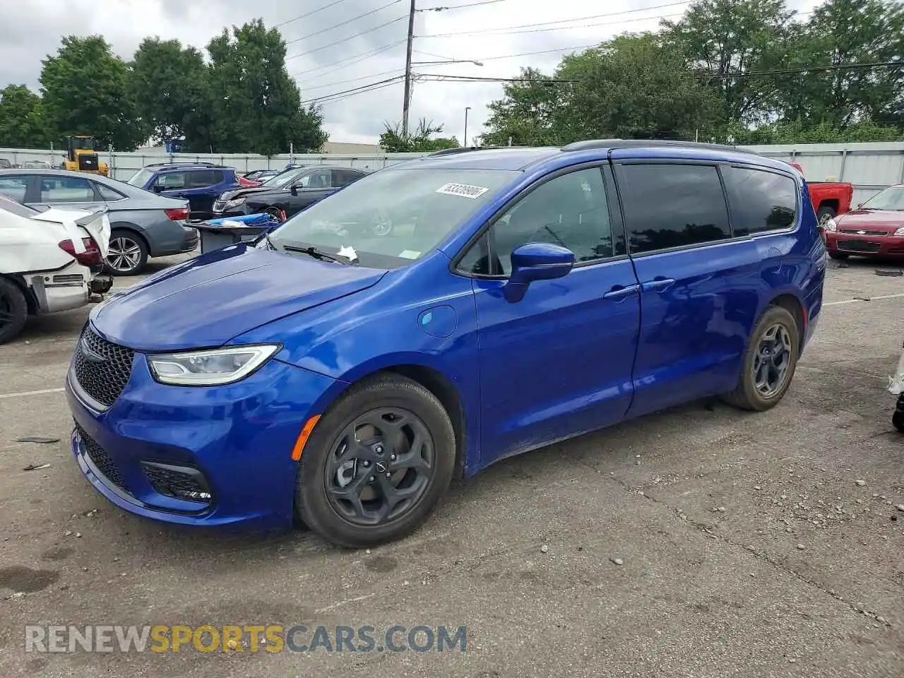 1 Photograph of a damaged car 2C4RC1S75MR507373 CHRYSLER PACIFICA 2021