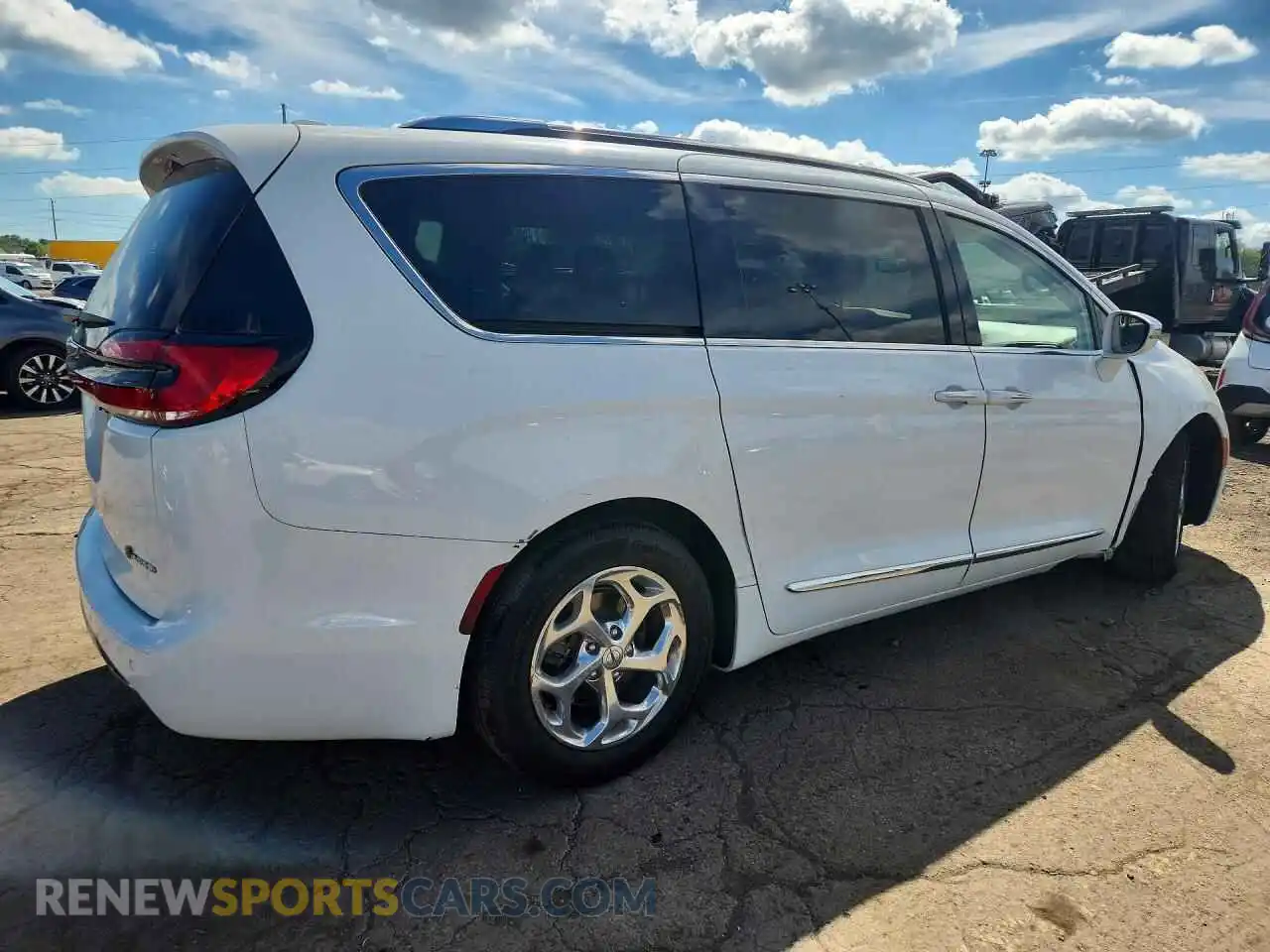 3 Фотография поврежденного автомобиля 2C4RC1S77MR510856 CHRYSLER PACIFICA 2021
