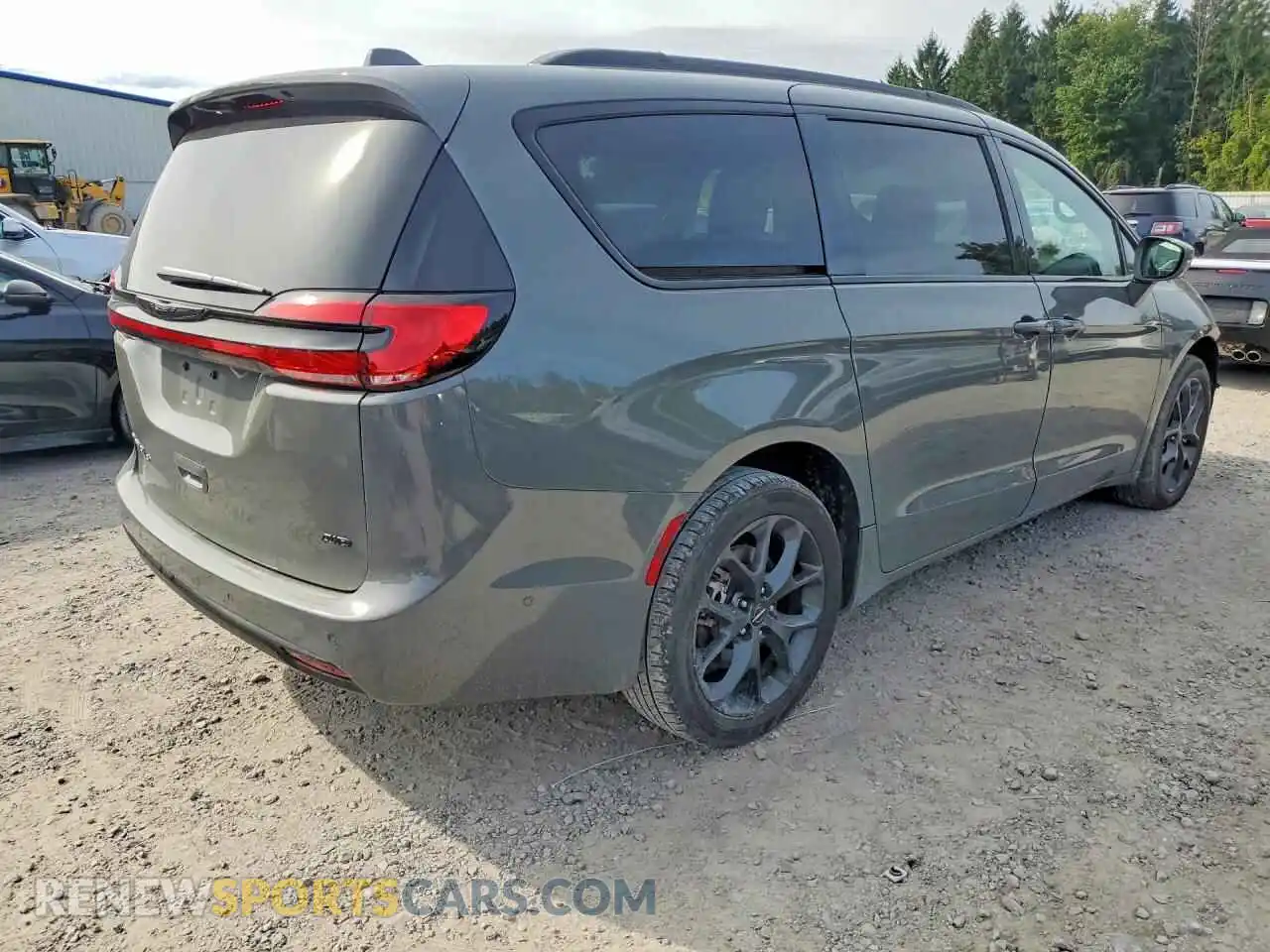 3 Фотография поврежденного автомобиля 2C4RC3BG1MR564763 CHRYSLER PACIFICA 2021