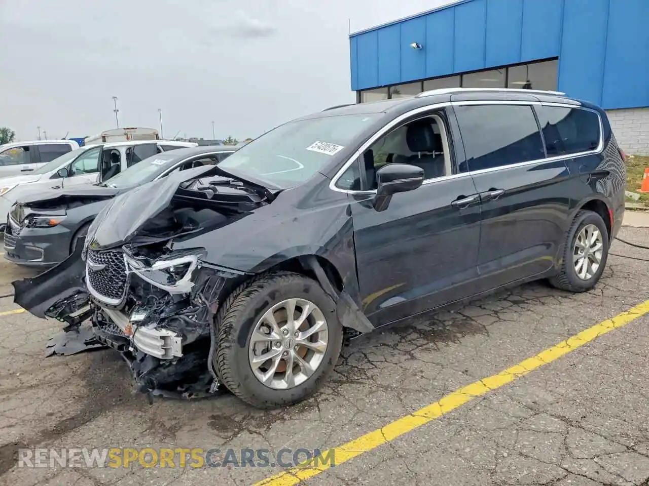 1 fotografías del automóvil dañado 2C4RC3BG8MR518539 CHRYSLER PACIFICA 2021