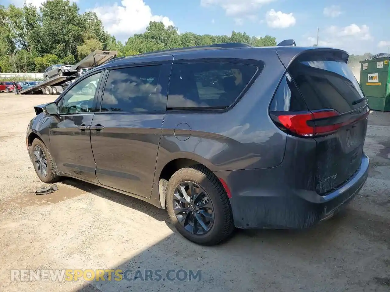 2 Photograph of a damaged car 2C4RC3BG8MR523272 CHRYSLER PACIFICA 2021