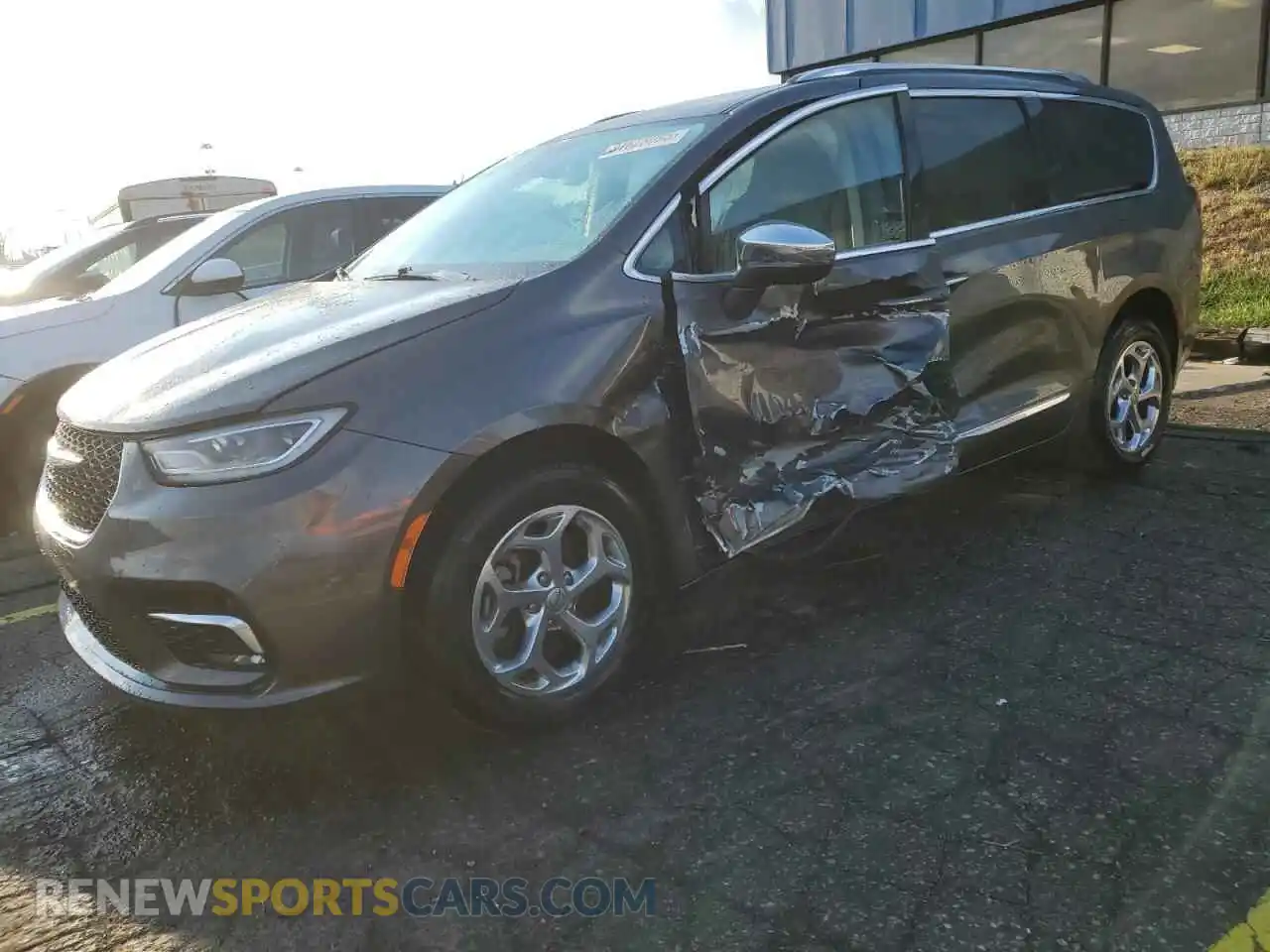 1 Фотография поврежденного автомобиля 2C4RC3GG5MR518491 CHRYSLER PACIFICA 2021