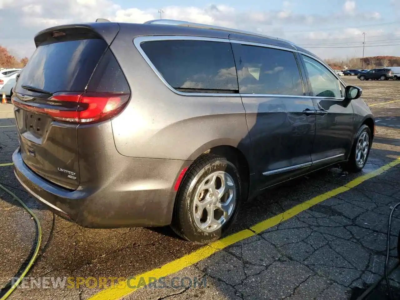 3 Фотография поврежденного автомобиля 2C4RC3GG5MR518491 CHRYSLER PACIFICA 2021