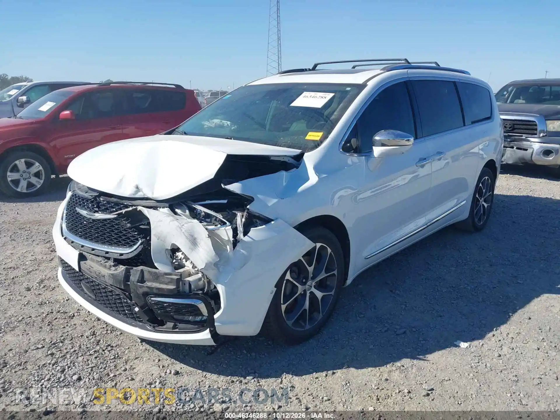 2 Photograph of a damaged car 2C4RC3GG6MR523067 CHRYSLER PACIFICA 2021
