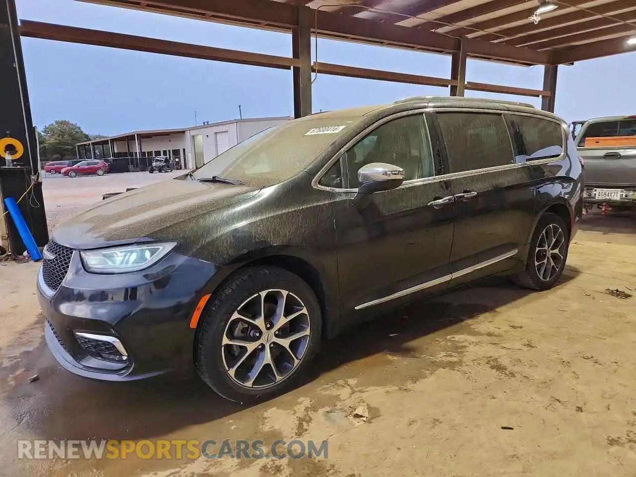 1 Фотография поврежденного автомобиля 2C4RC3GGXMR595163 CHRYSLER PACIFICA 2021