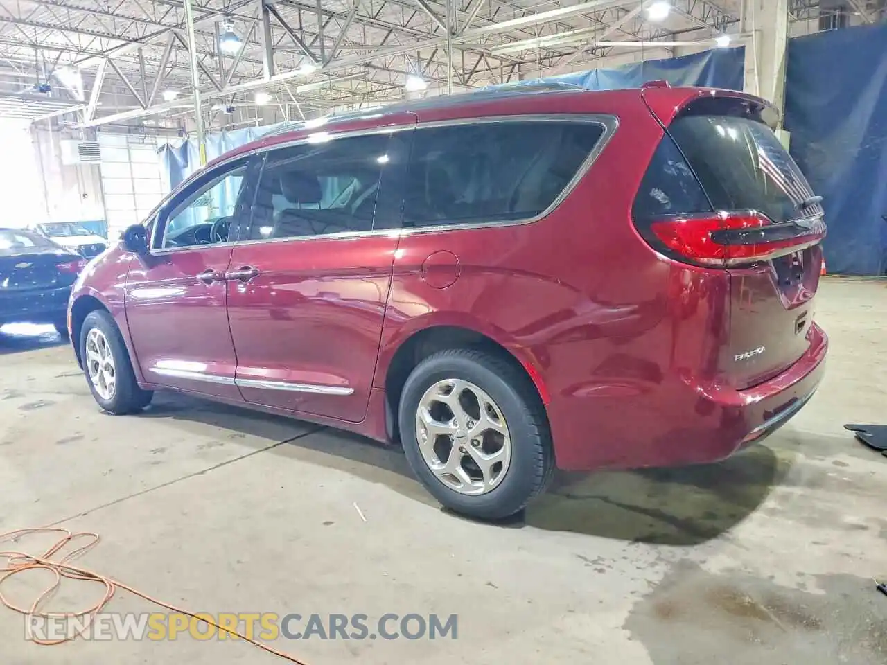 2 Фотография поврежденного автомобиля 2C4RC3GGXMR603469 CHRYSLER PACIFICA 2021