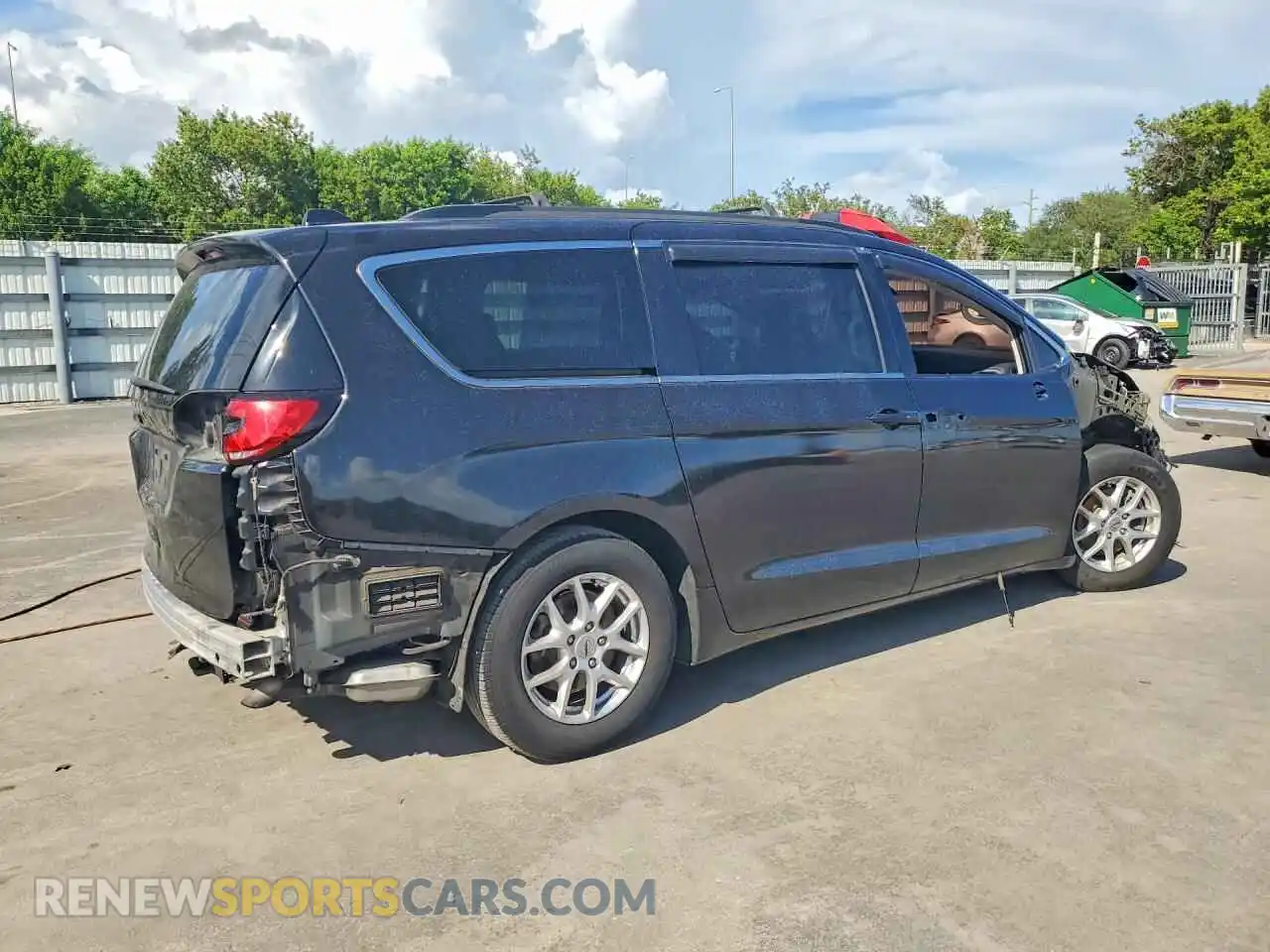 3 Photograph of a damaged car 2C4RC1BG0NR140707 CHRYSLER PACIFICA 2022