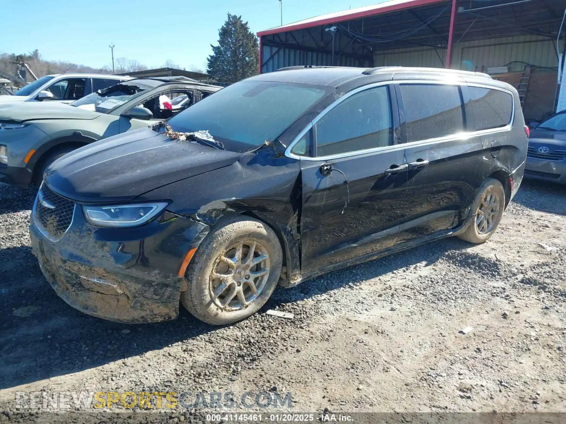 2 Photograph of a damaged car 2C4RC1BG0NR162464 CHRYSLER PACIFICA 2022