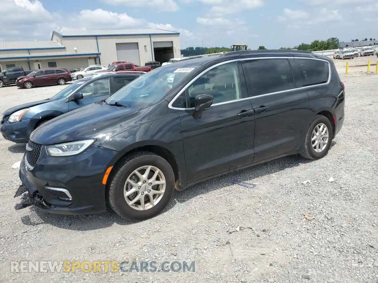 1 Photograph of a damaged car 2C4RC1BG0NR188370 CHRYSLER PACIFICA 2022