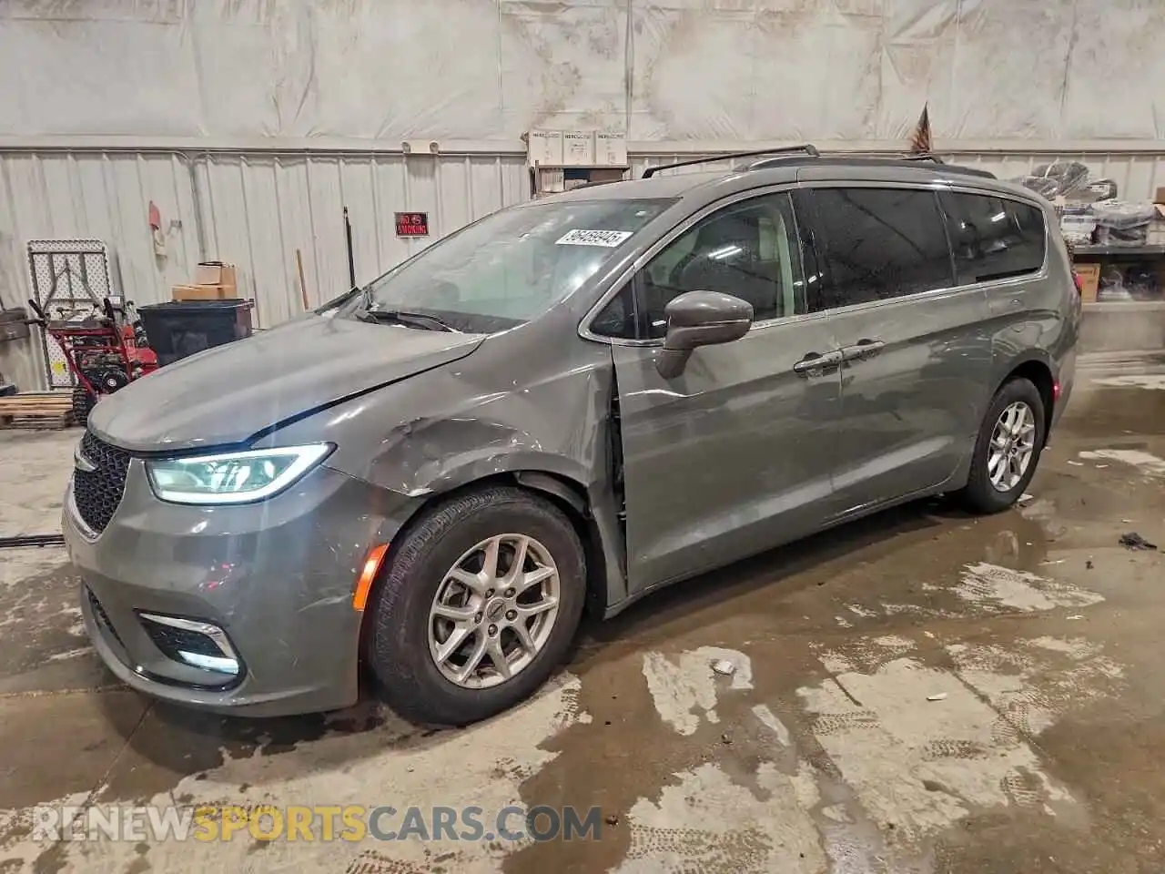1 Photograph of a damaged car 2C4RC1BG1NR136407 CHRYSLER PACIFICA 2022