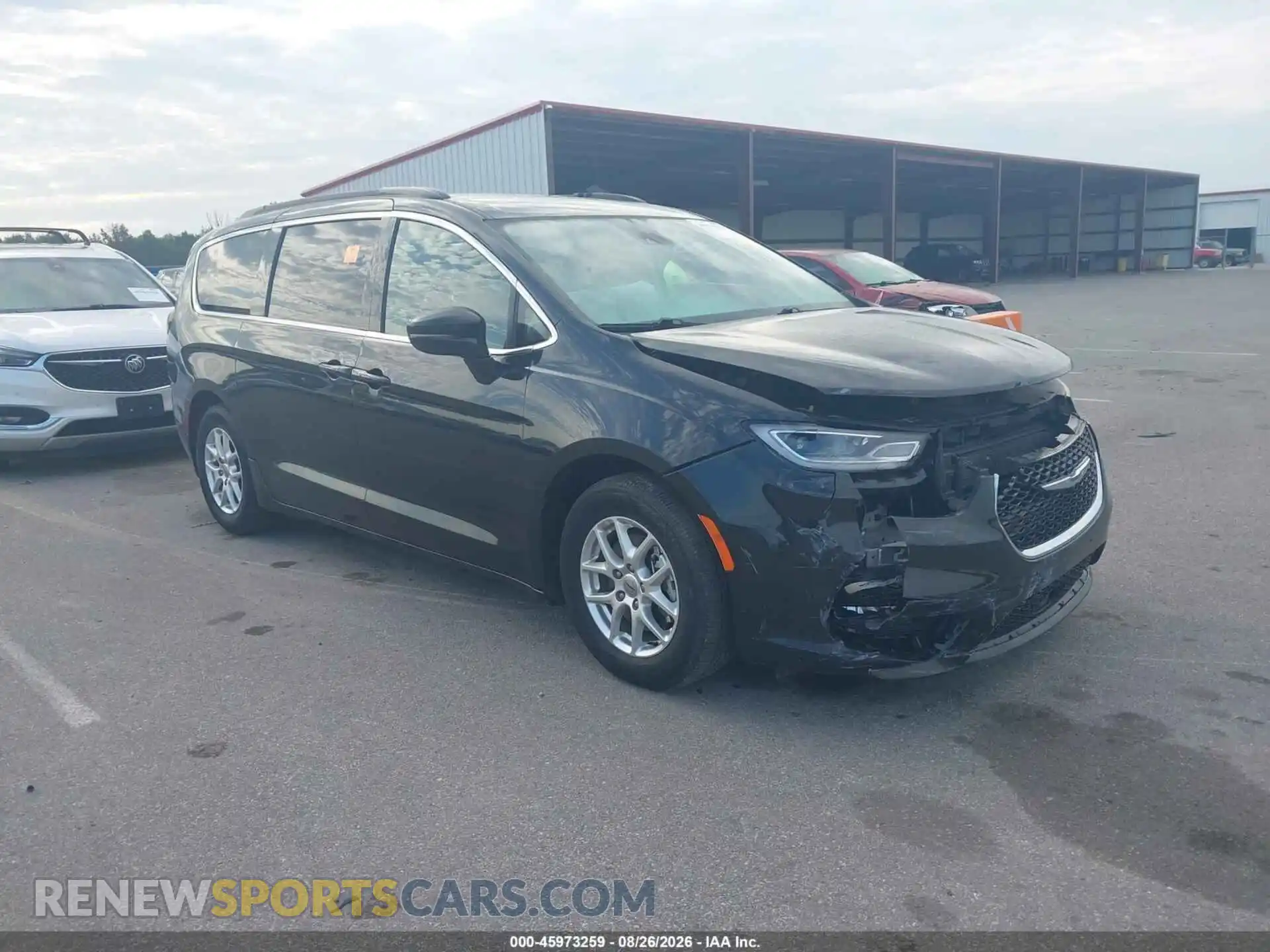 1 Photograph of a damaged car 2C4RC1BG1NR195408 CHRYSLER PACIFICA 2022