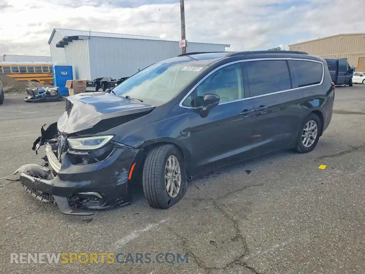 1 Фотография поврежденного автомобиля 2C4RC1BG1NR218038 CHRYSLER PACIFICA 2022