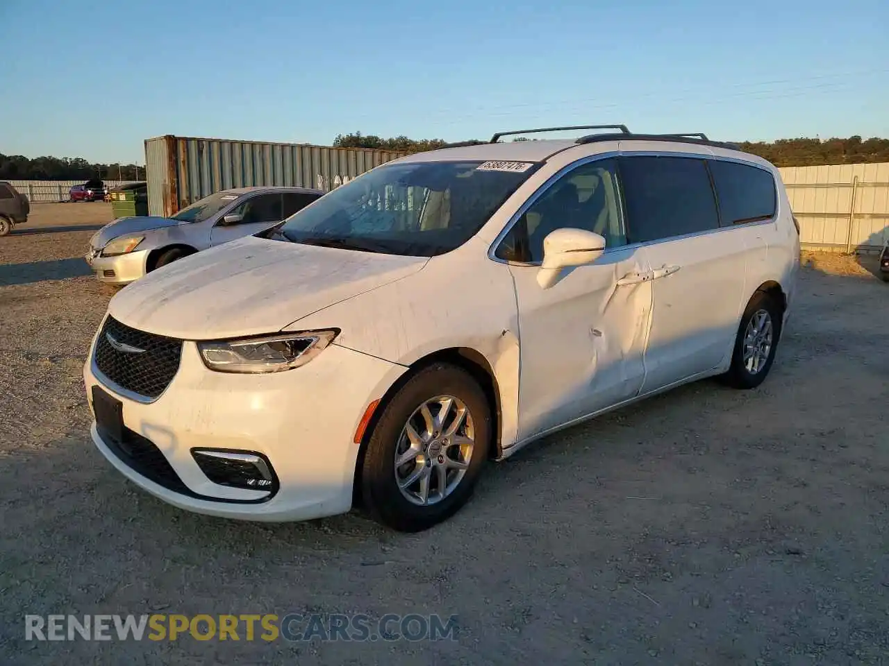1 Photograph of a damaged car 2C4RC1BG2NR115615 CHRYSLER PACIFICA 2022