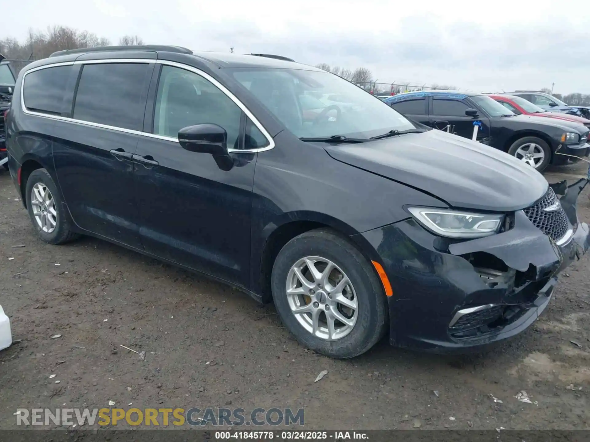 1 Photograph of a damaged car 2C4RC1BG2NR117879 CHRYSLER PACIFICA 2022