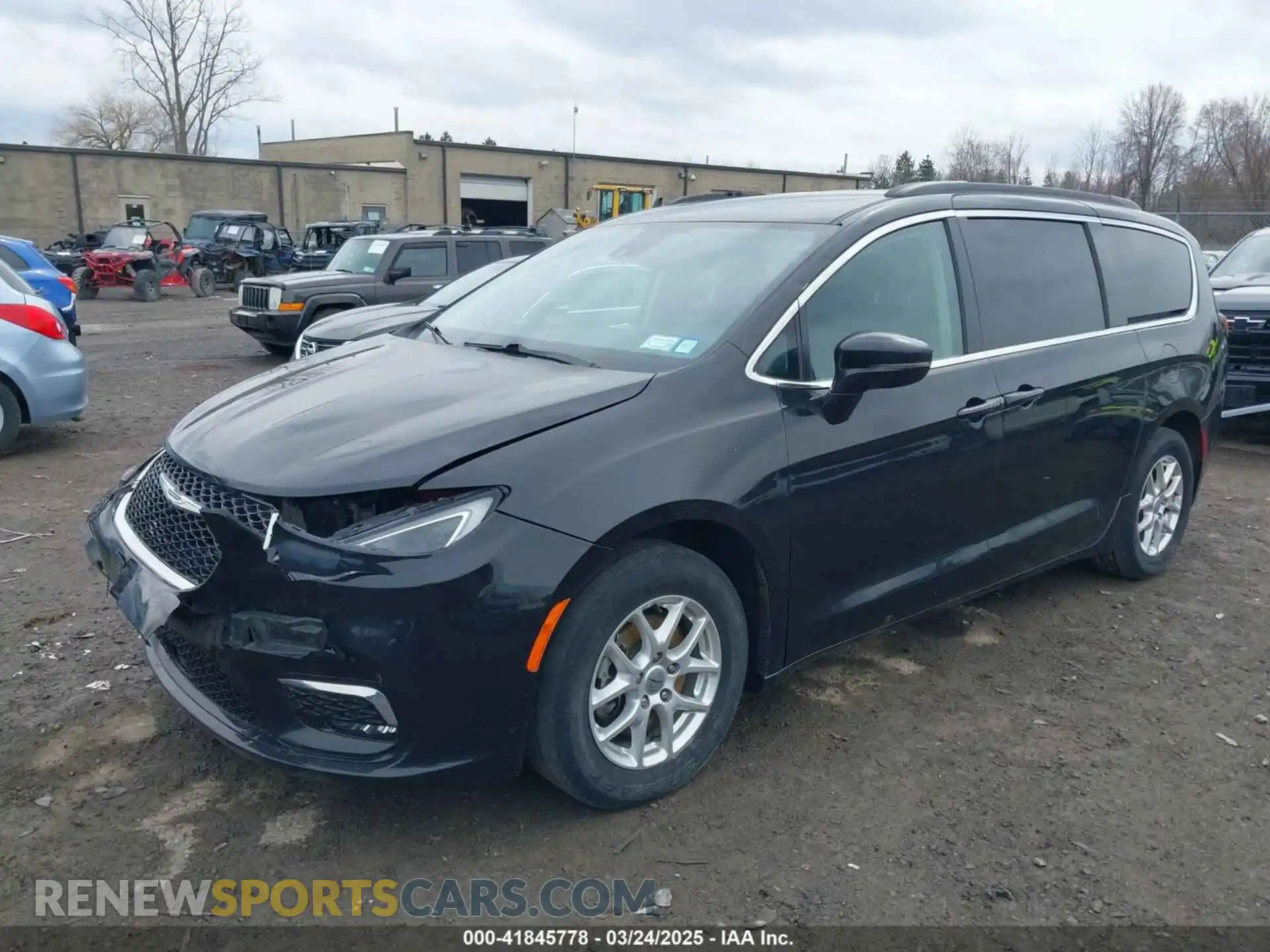 2 Photograph of a damaged car 2C4RC1BG2NR117879 CHRYSLER PACIFICA 2022